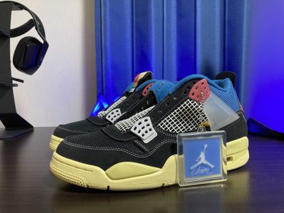UNION × Nike Air Jordan 4 "Off Noir"