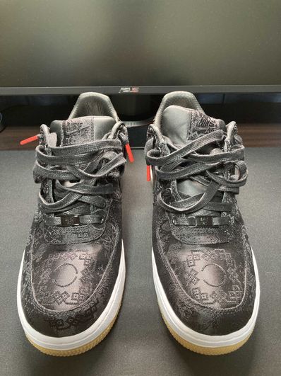 Fragment × CLOT × Nike Air Force 1 Low "Black"