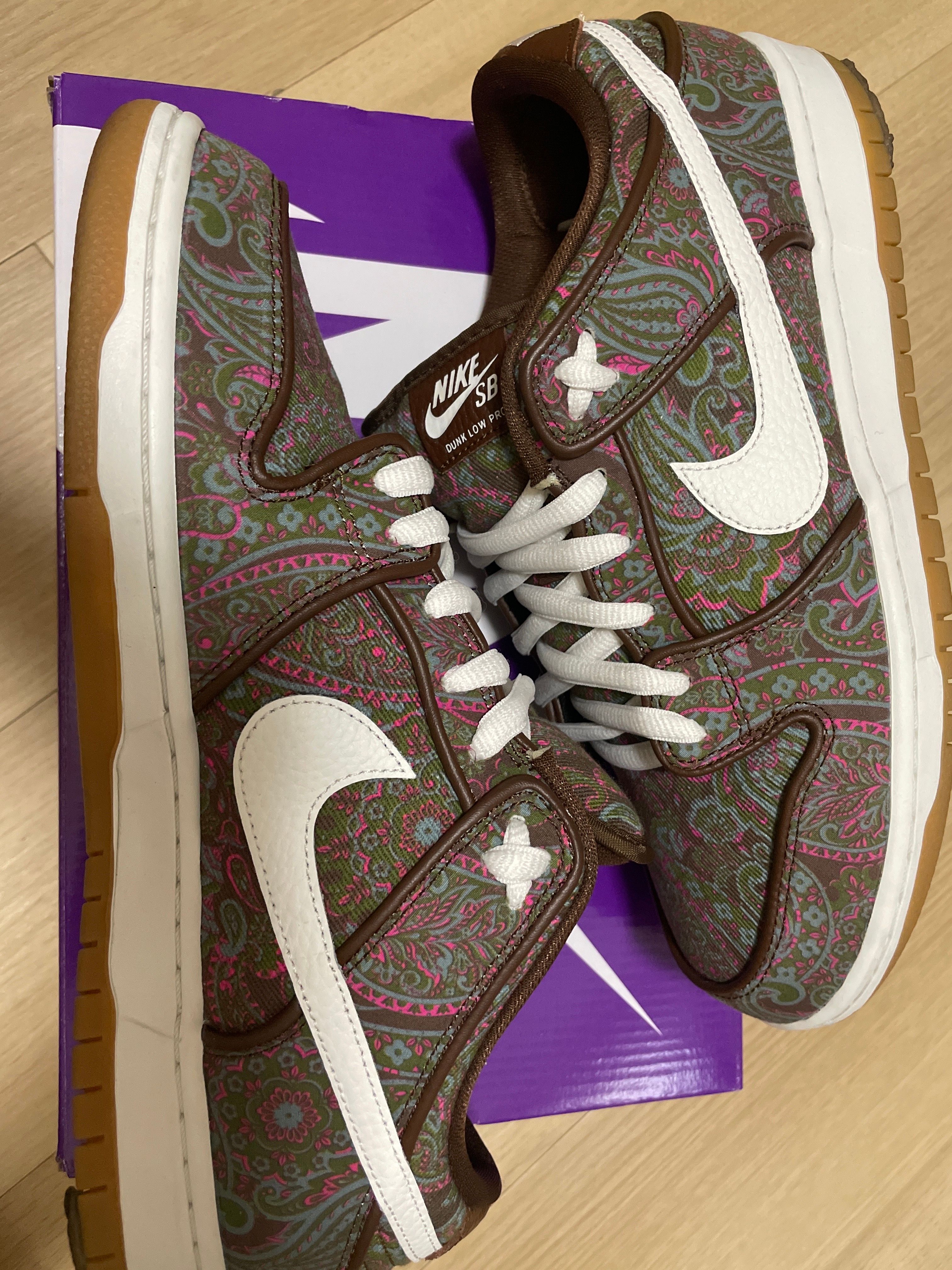 Nike SB Dunk Low PRM "Brown Paisley"