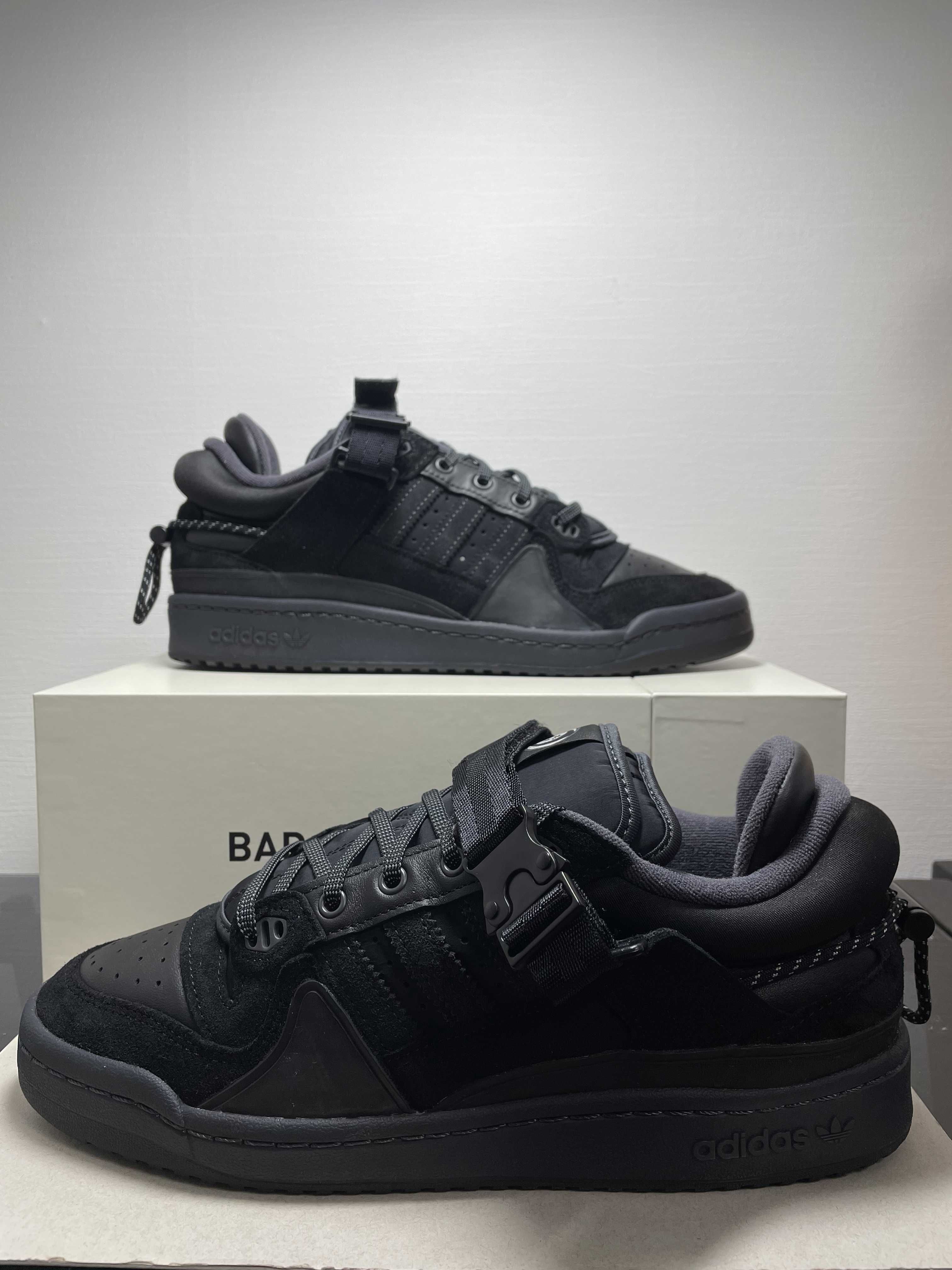 Bad Bunny × adidas Forum 84 Low "Core Black"