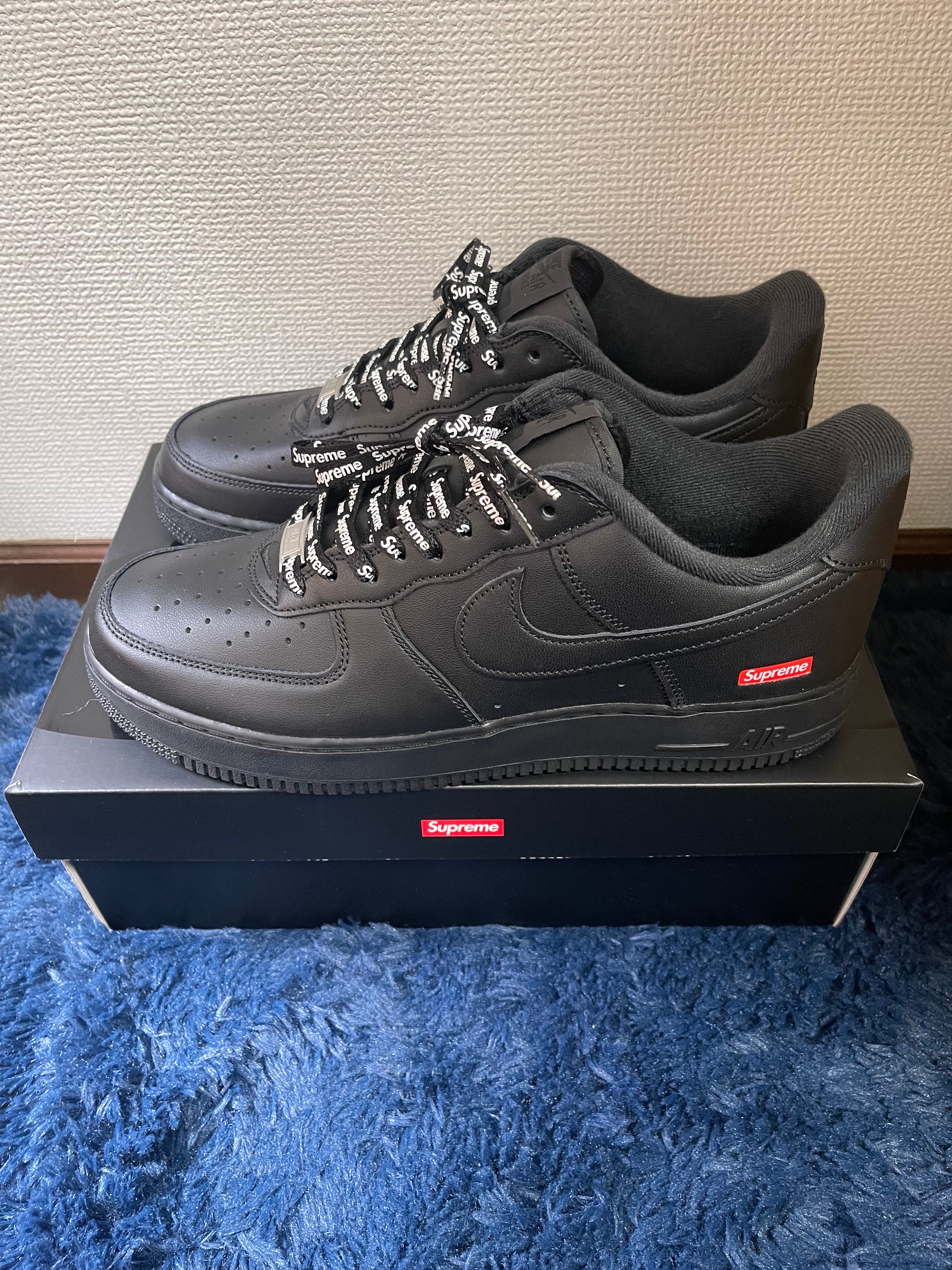 Supreme × Nike Air Force 1 Low "Black"