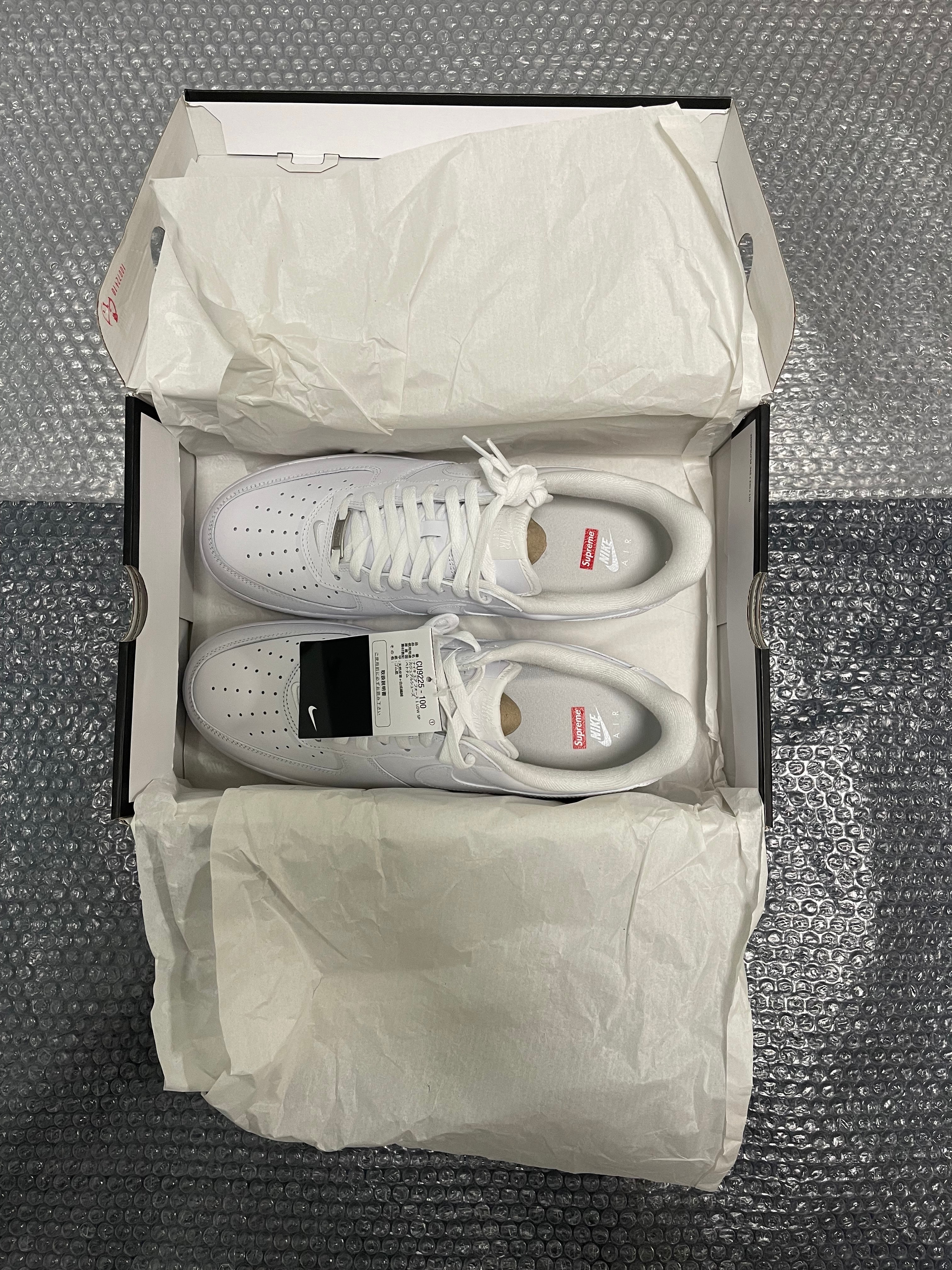 Supreme × Nike Air Force 1 Low "White"