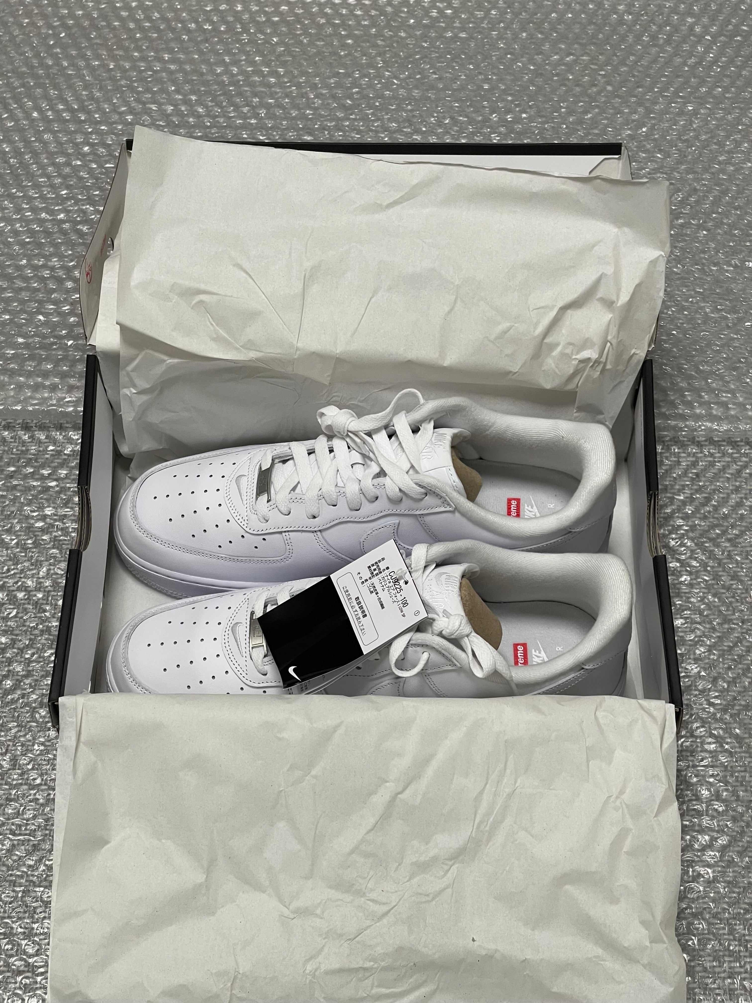 Supreme × Nike Air Force 1 Low "White"