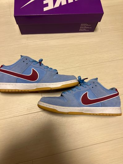Nike SB Dunk Low Pro "Philadelphia Phillies/Valor Blue and Team Maroon"