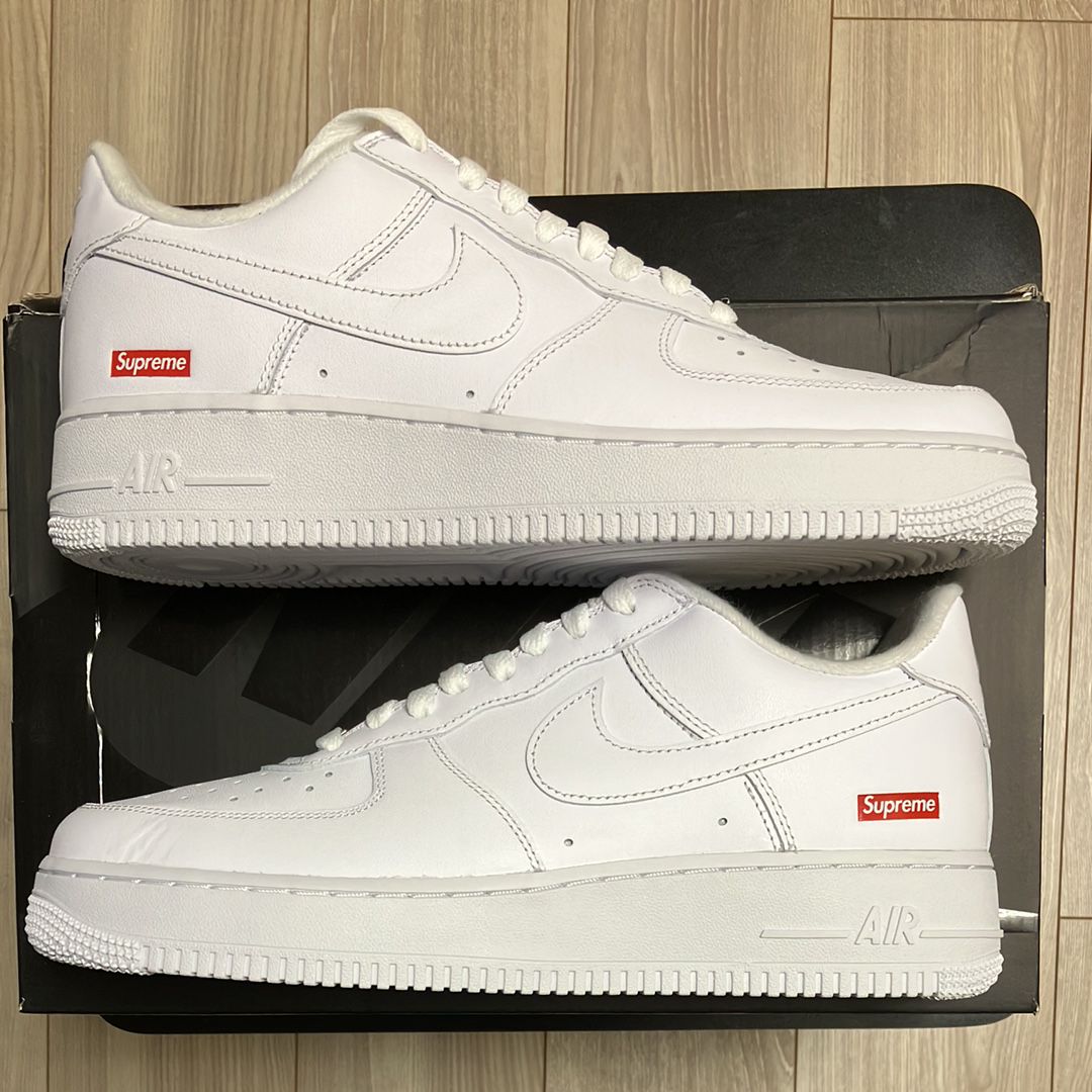 Supreme × Nike Air Force 1 Low "White"