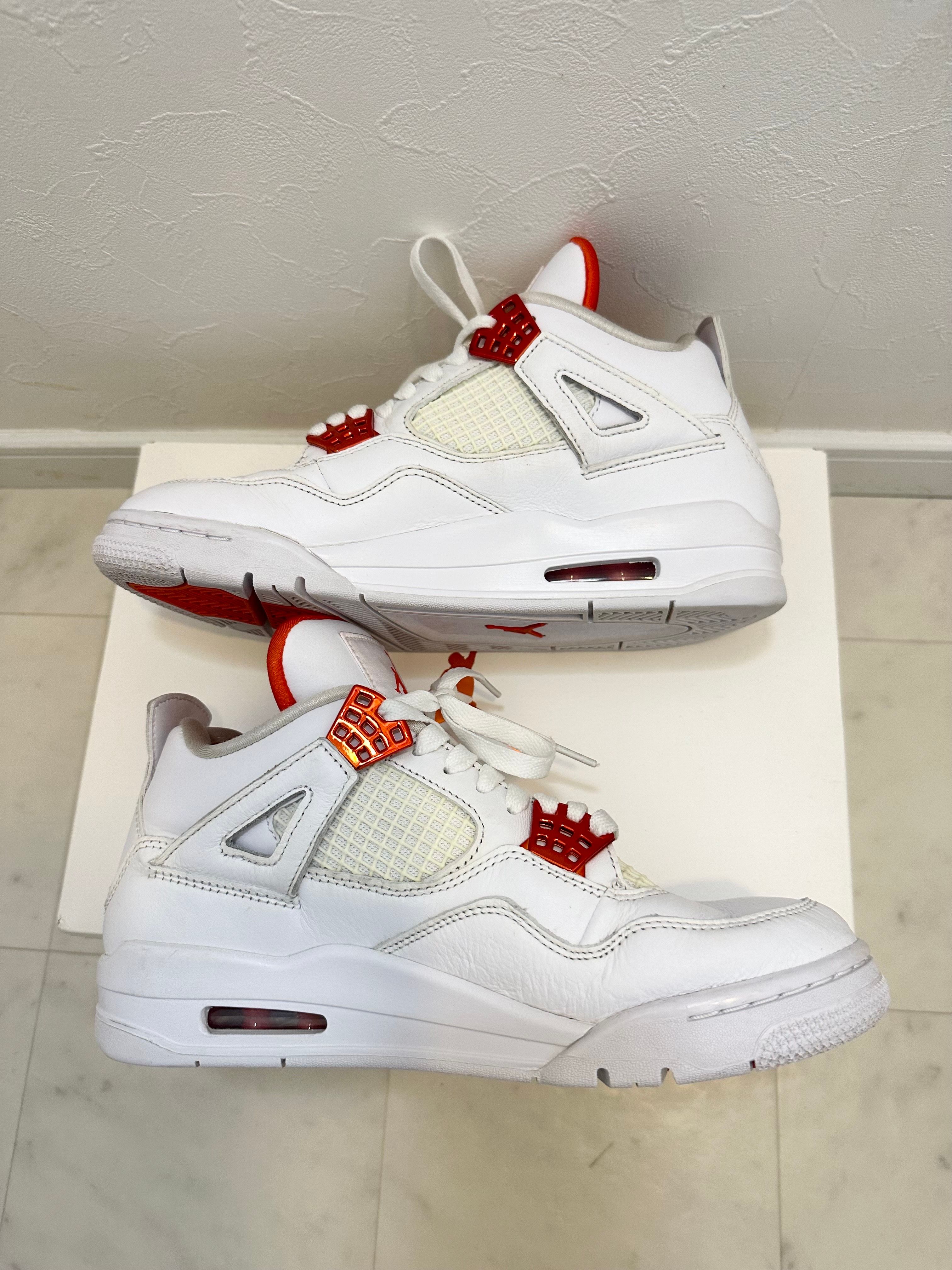 Nike Air Jordan 4 Retro "White/Team Orange"