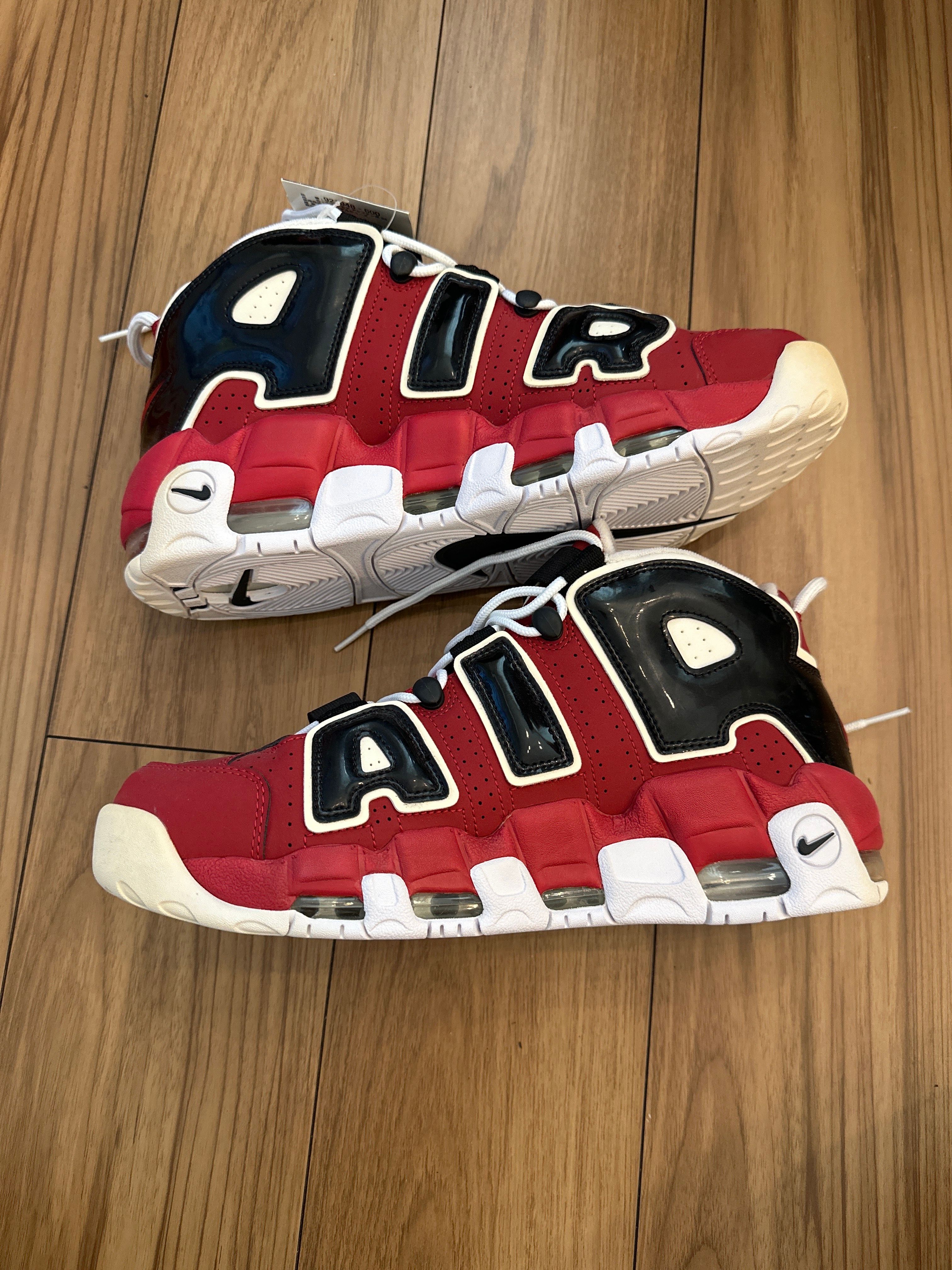 Nike Air More Uptempo ’96 "Black and Varsity Red" (2021) 