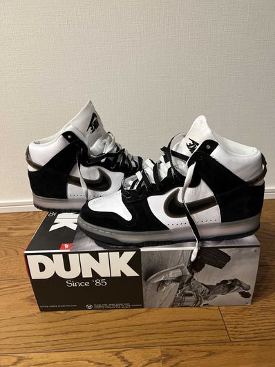 SLAM JAM x NIKE DUNK HIGH "WHITE/CLEAR BLACK"