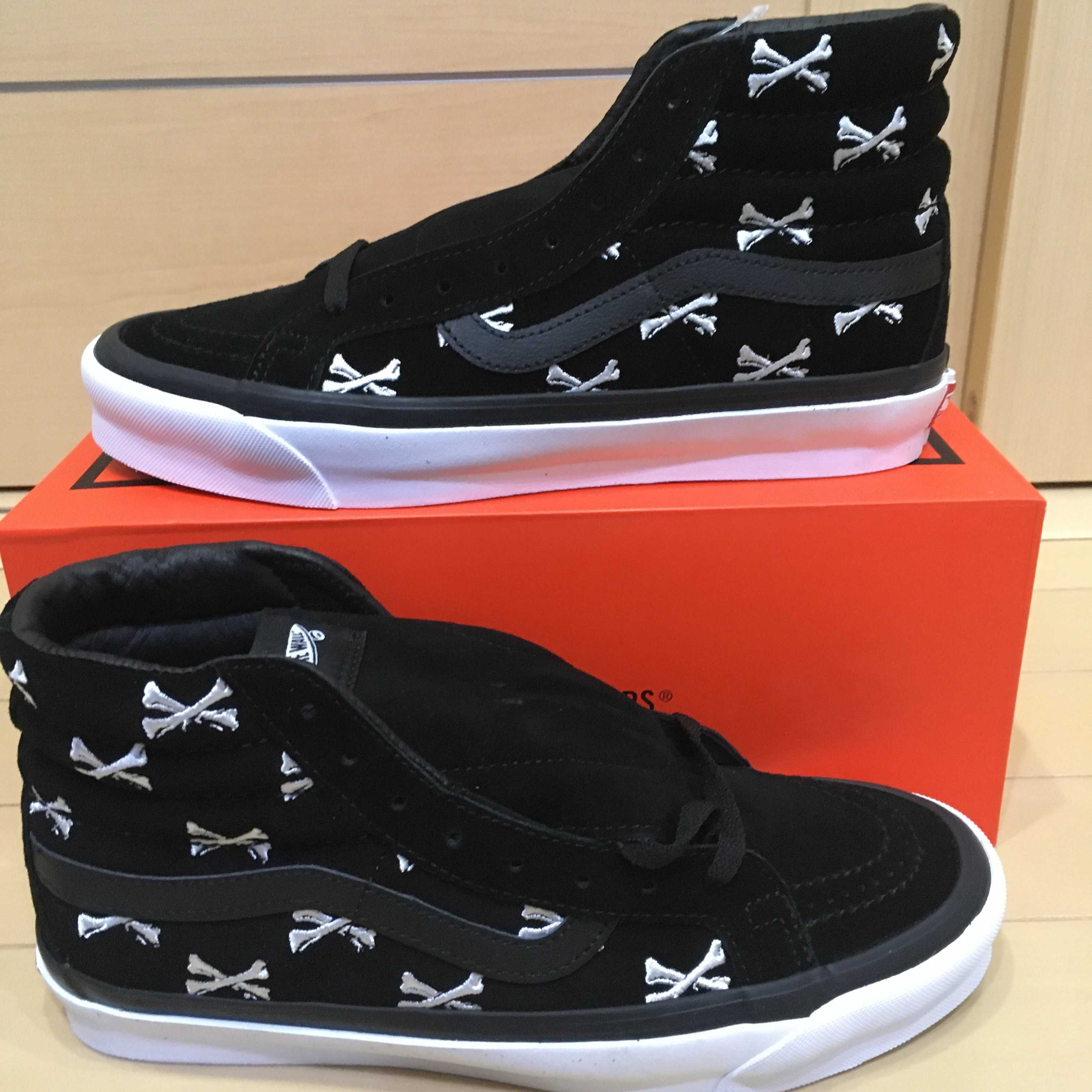 WTAPS × Vans Vault Sk8-Hi LX "Black/White"