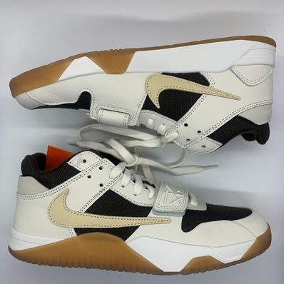 Travis Scott × Nike Jordan Jumpman Jack TR "Sail and Dark Mocha"