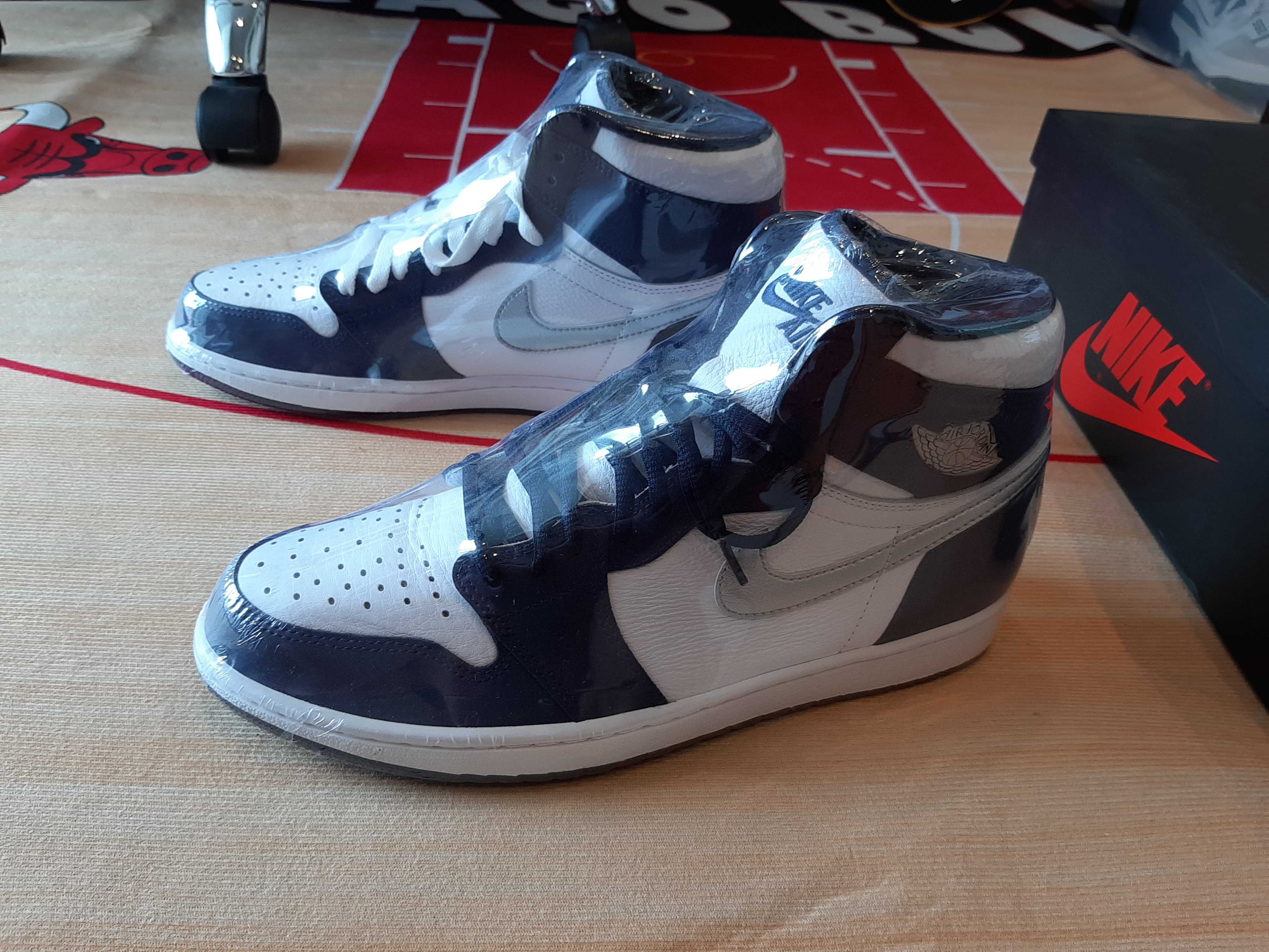 Nike Air Jordan 1 High OG CO.JP "White/Midnight Navy" (2020)(ブリーフケースなし)