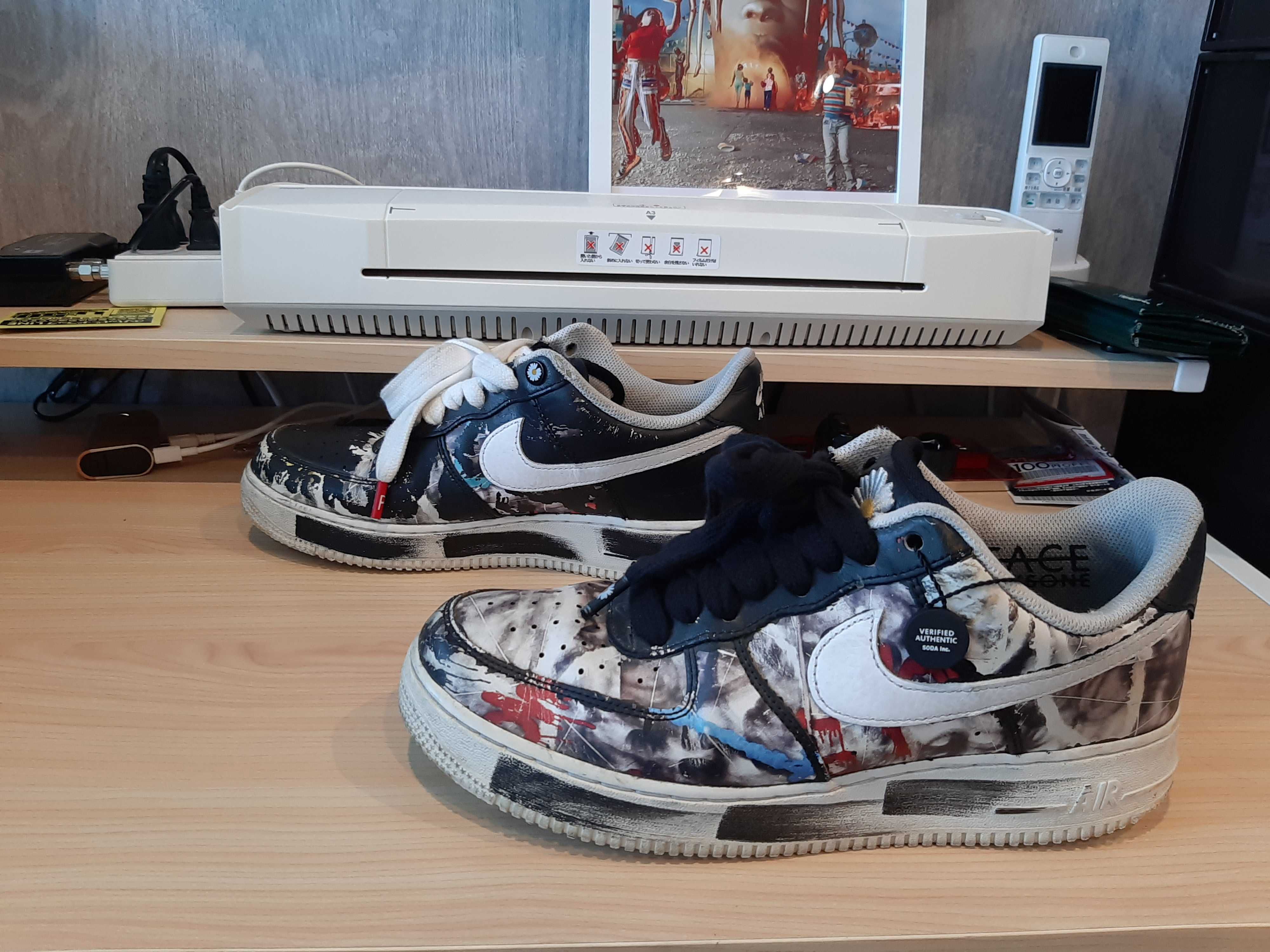 PEACEMINUSONE × Nike Air Force 1 Low Para Noise "Black" / G-DRAGON