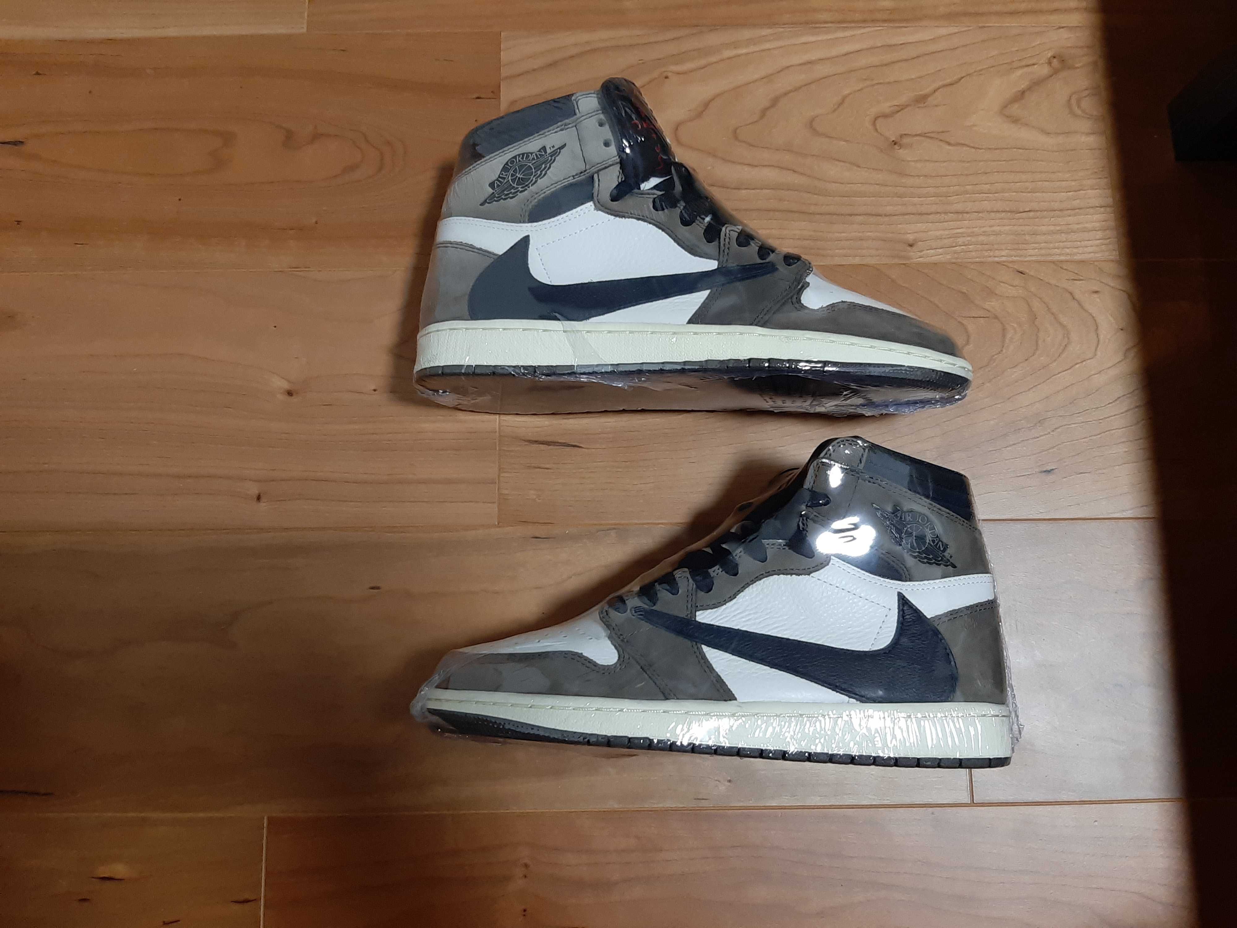 Travis Scott × Nike Air Jordan 1 Retro High OG TS SP "Sail/Dark Mocha"