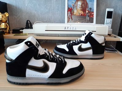 SLAM JAM x NIKE DUNK HIGH "WHITE/CLEAR BLACK"
