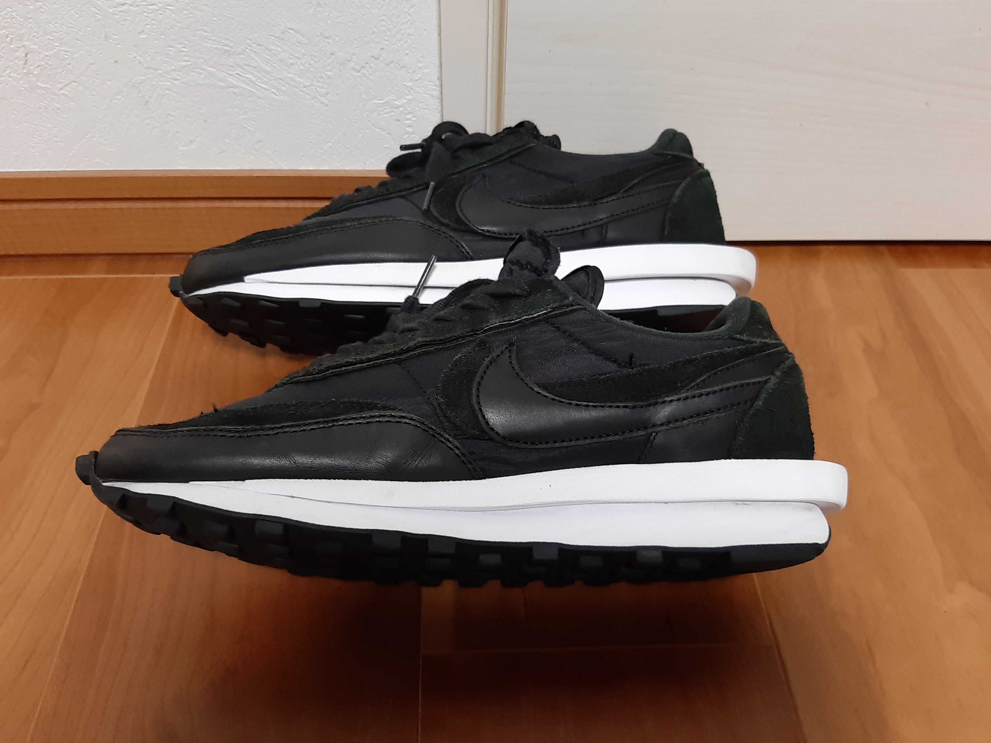 sacai × Nike LDV Waffle "Triple Black"