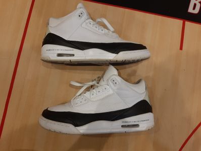 Fragment × Nike Air Jordan 3 "White/Black"