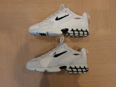 Stussy × Nike Air Zoom Spiridon CG 2 "Fossil/Black"