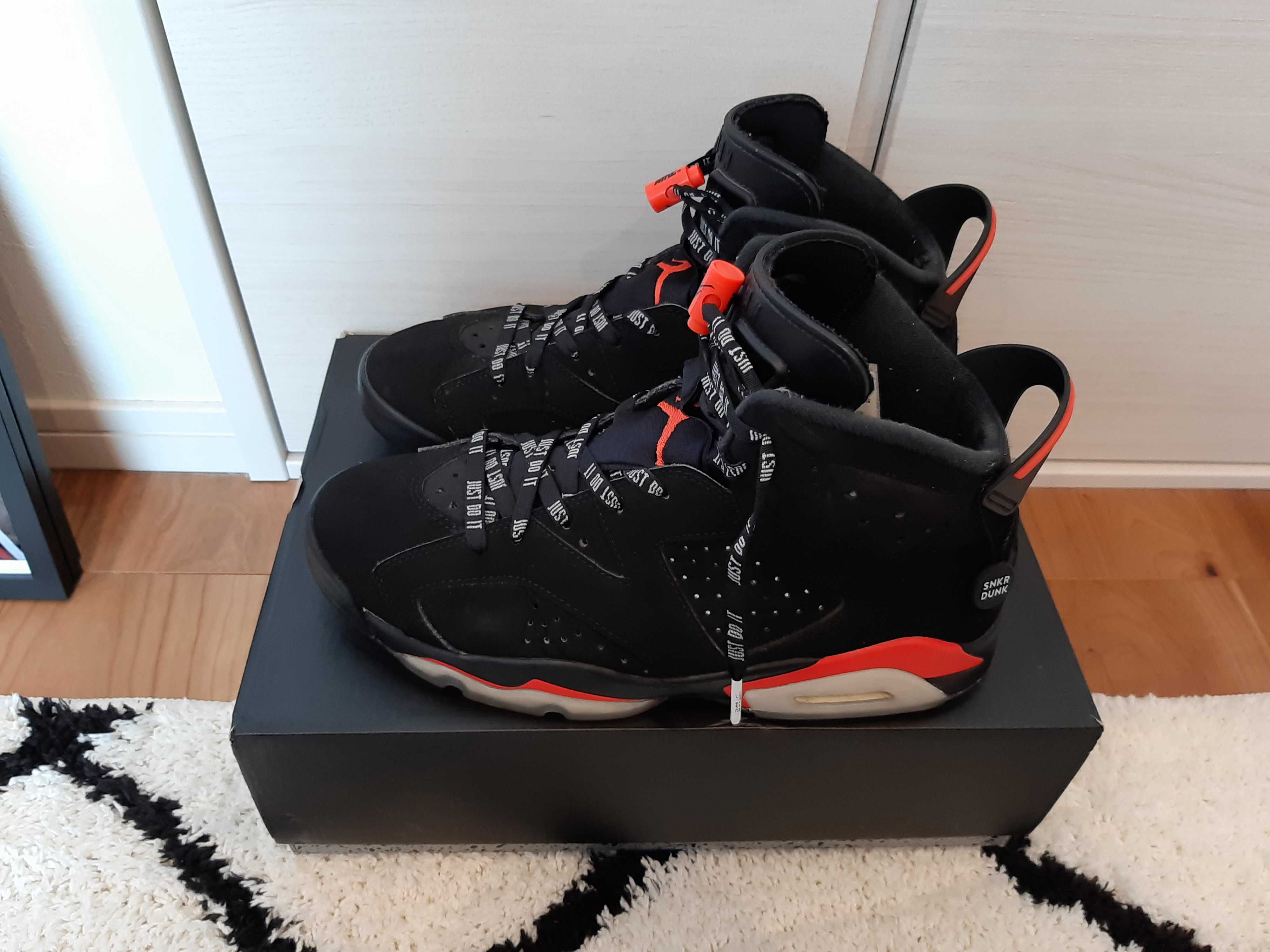 Nike Air Jordan 6 Retro OG "Black/Infrared"