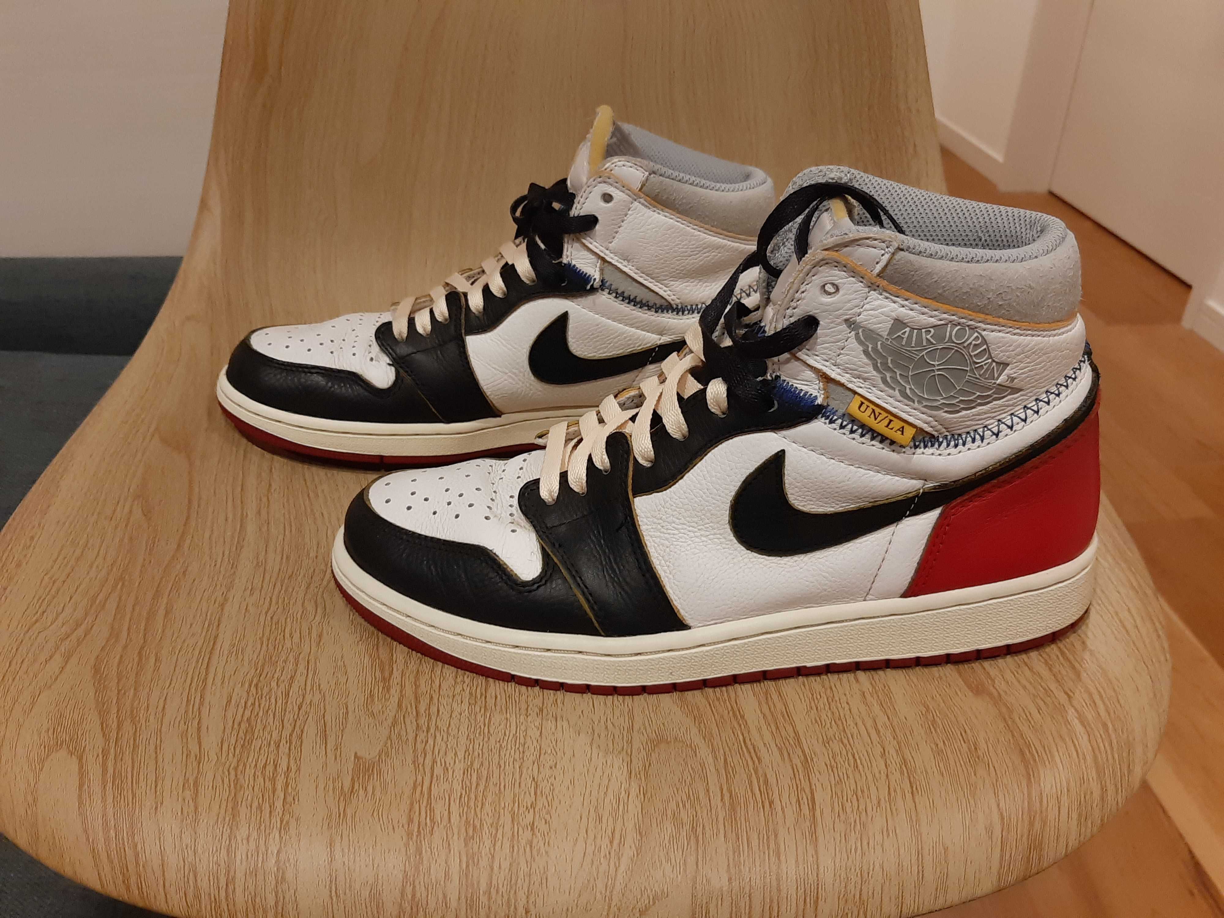 UNION × Nike Air Jordan 1 Retro High OG NRG "Varsity Red/Wolf Grey"