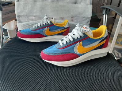 sacai × Nike LDV Waffle "Red/Blue"