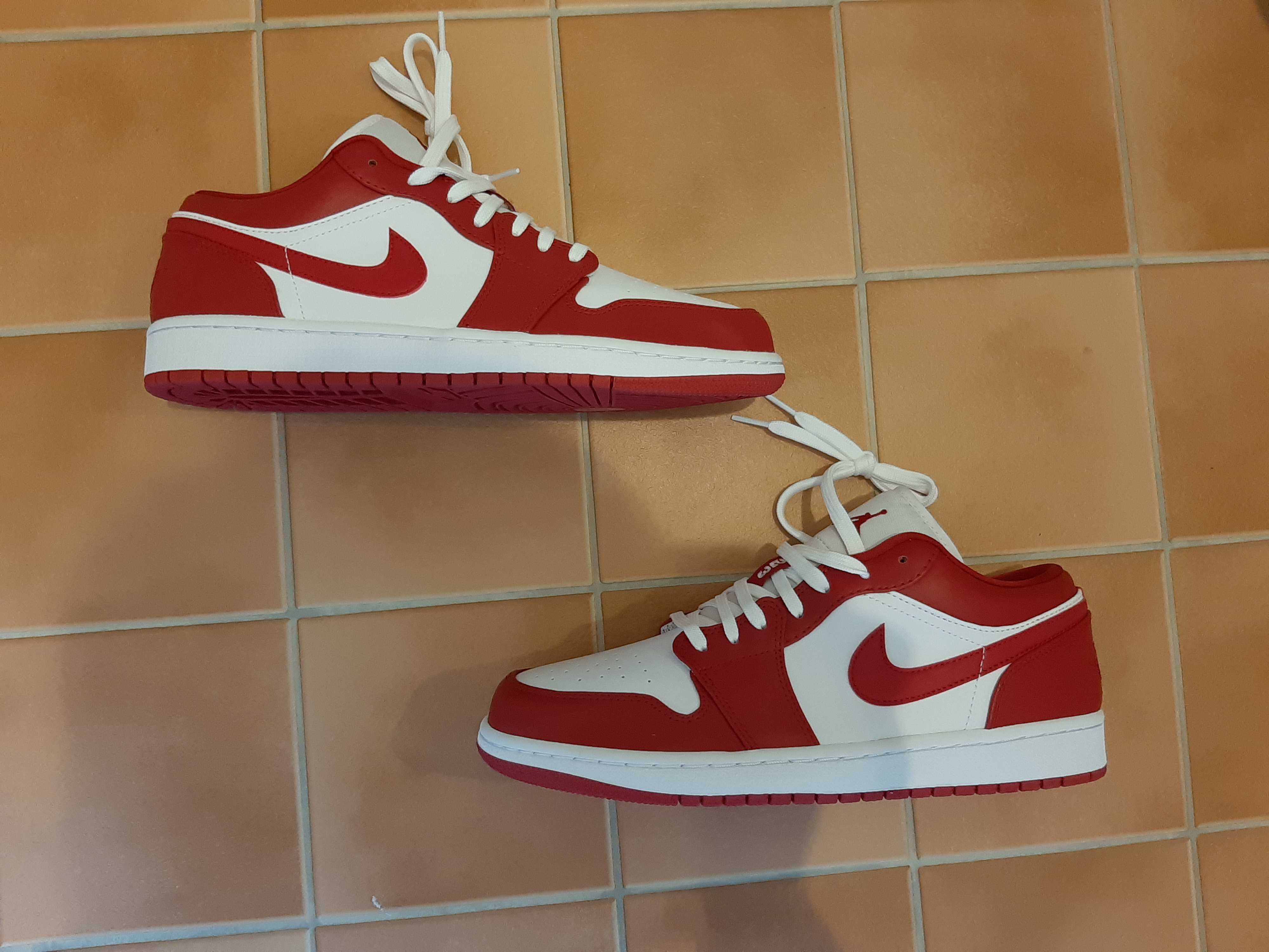 Nike Air Jordan 1 Low "Gym Red/White"