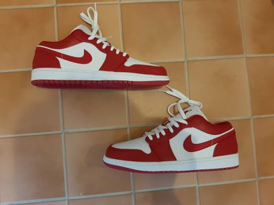 Nike Air Jordan 1 Low "Gym Red/White"