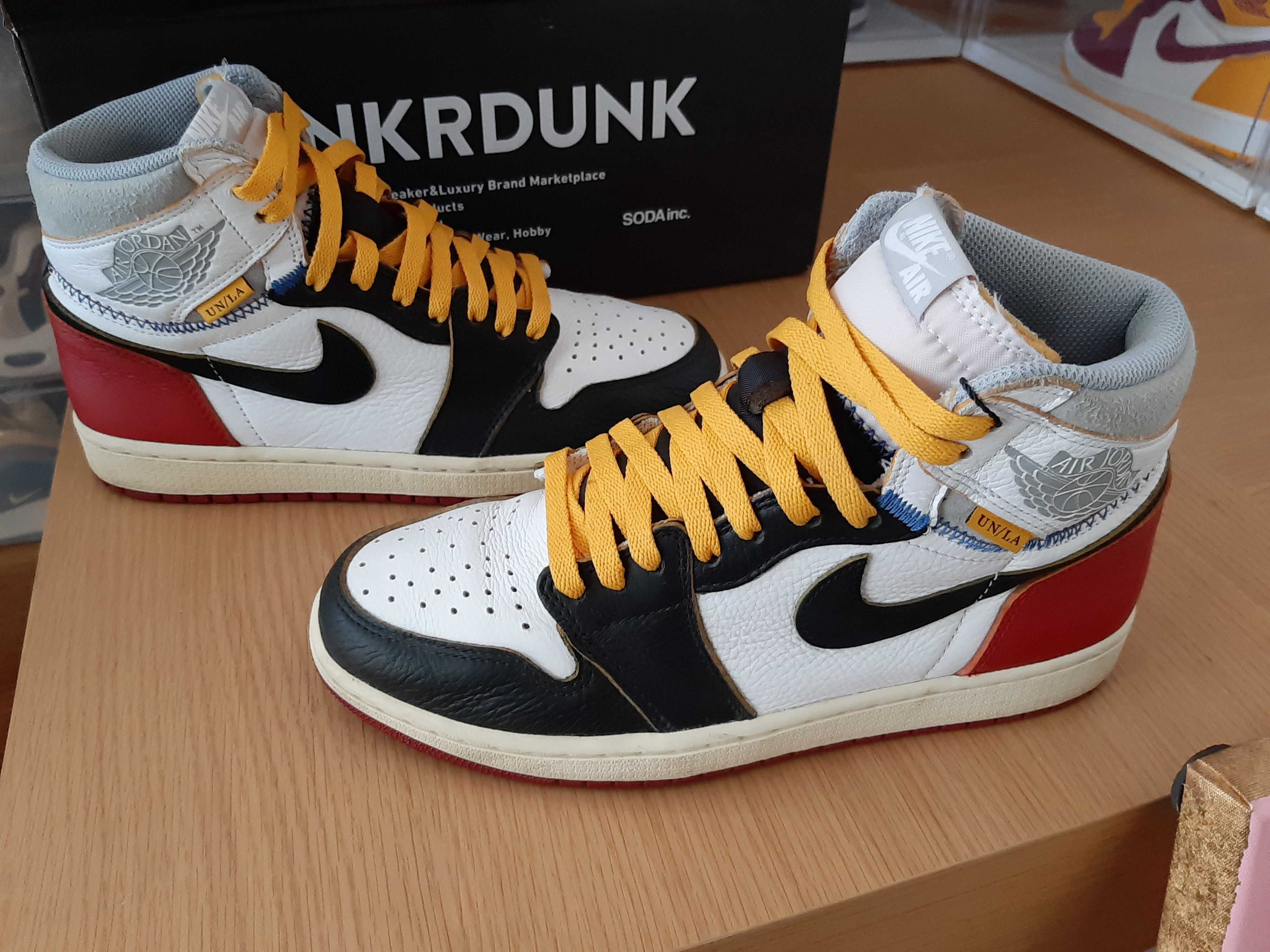 UNION × Nike Air Jordan 1 Retro High OG NRG "Varsity Red/Wolf Grey"