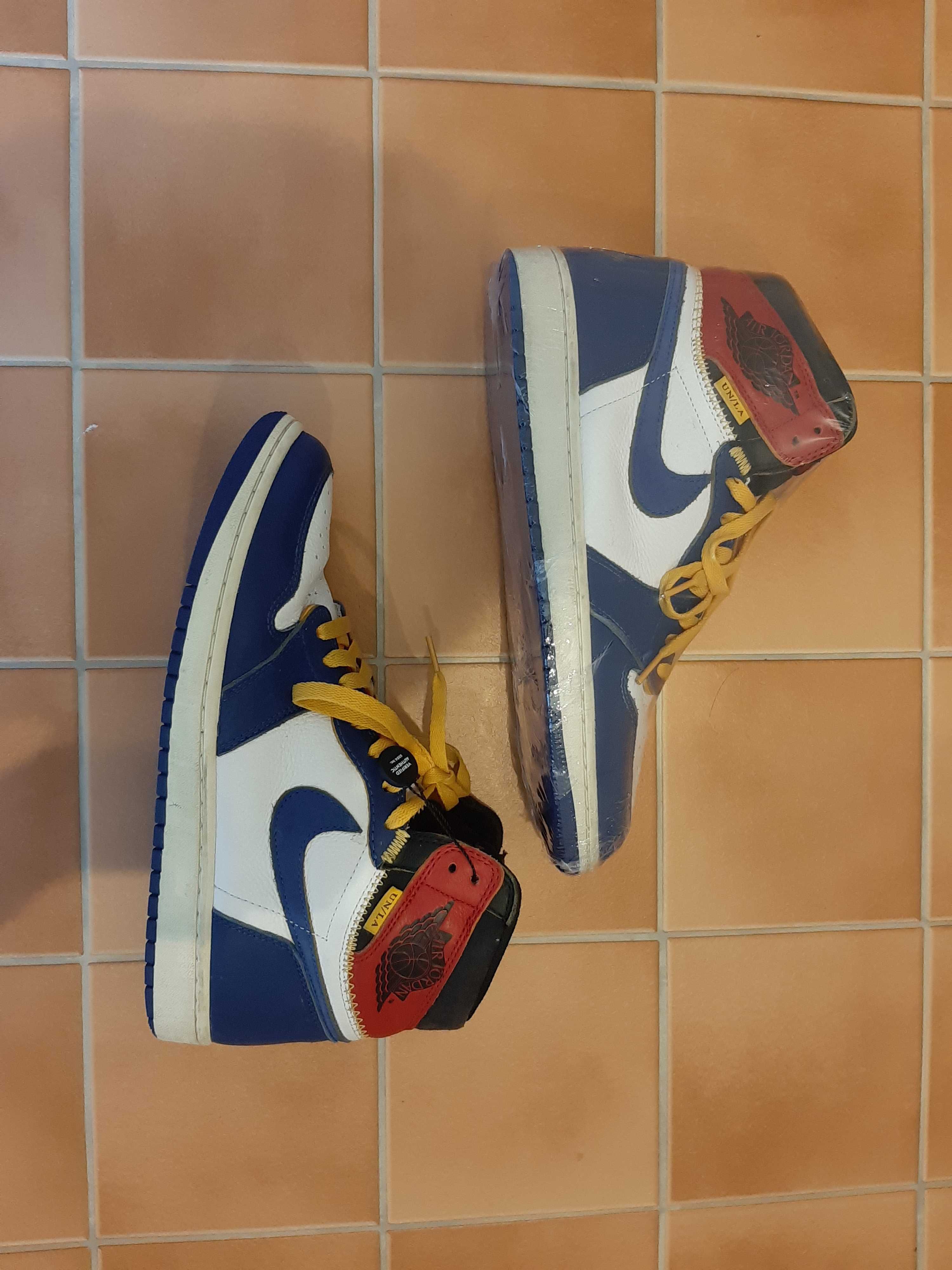 Union × Nike Air Jordan 1 Retro High OG NRG "Storm Blue/Varsity Red"