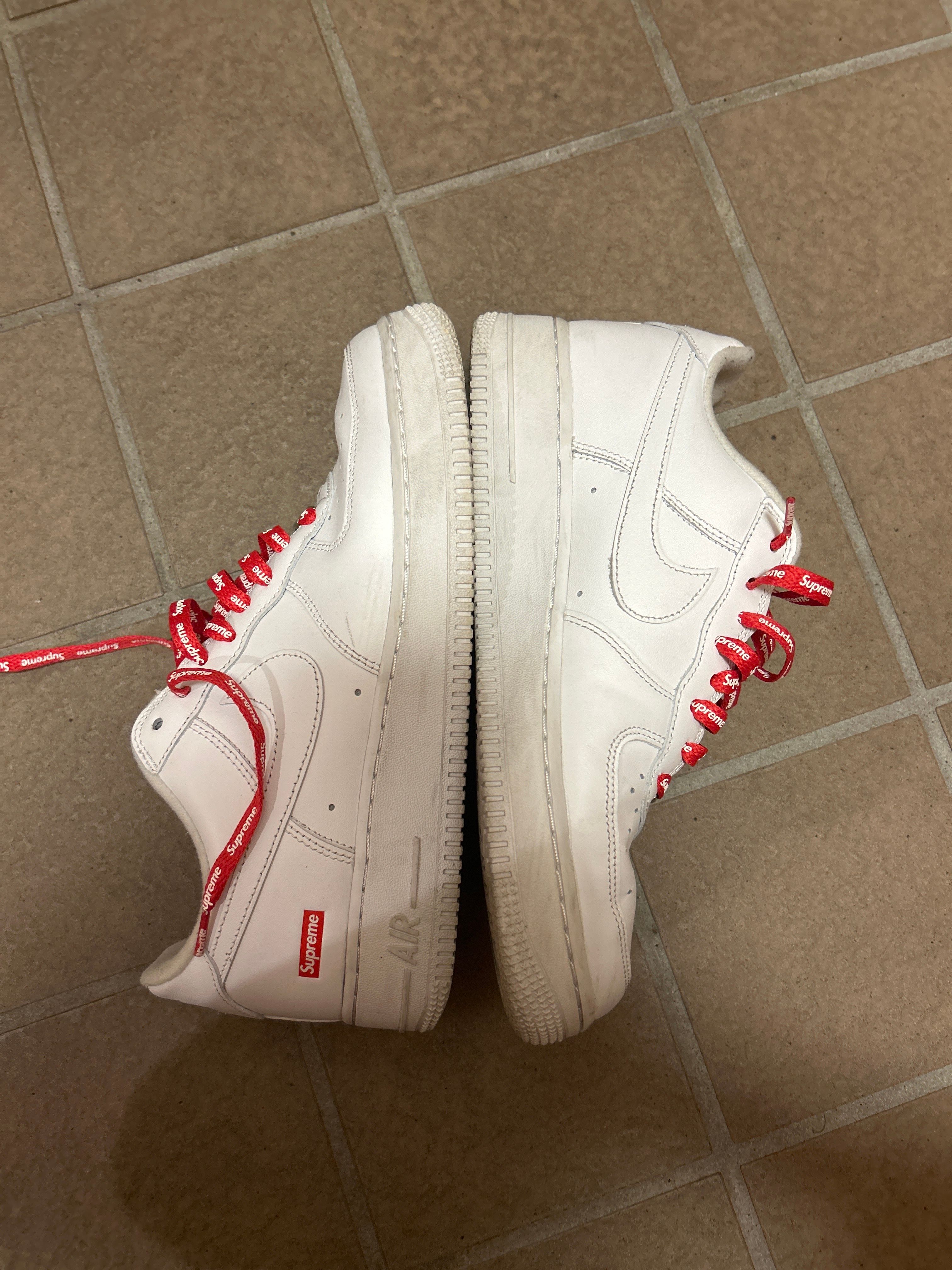 Supreme × Nike Air Force 1 Low "White"