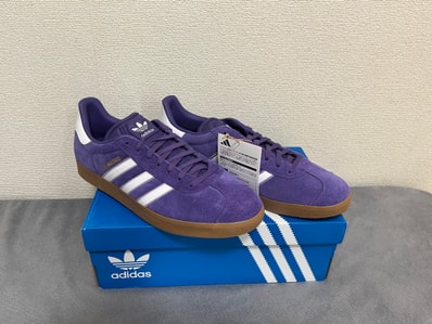 Real Madrid × adidas Gazelle Terrace Icons "Purple/Cloud White/Magic Lilac"