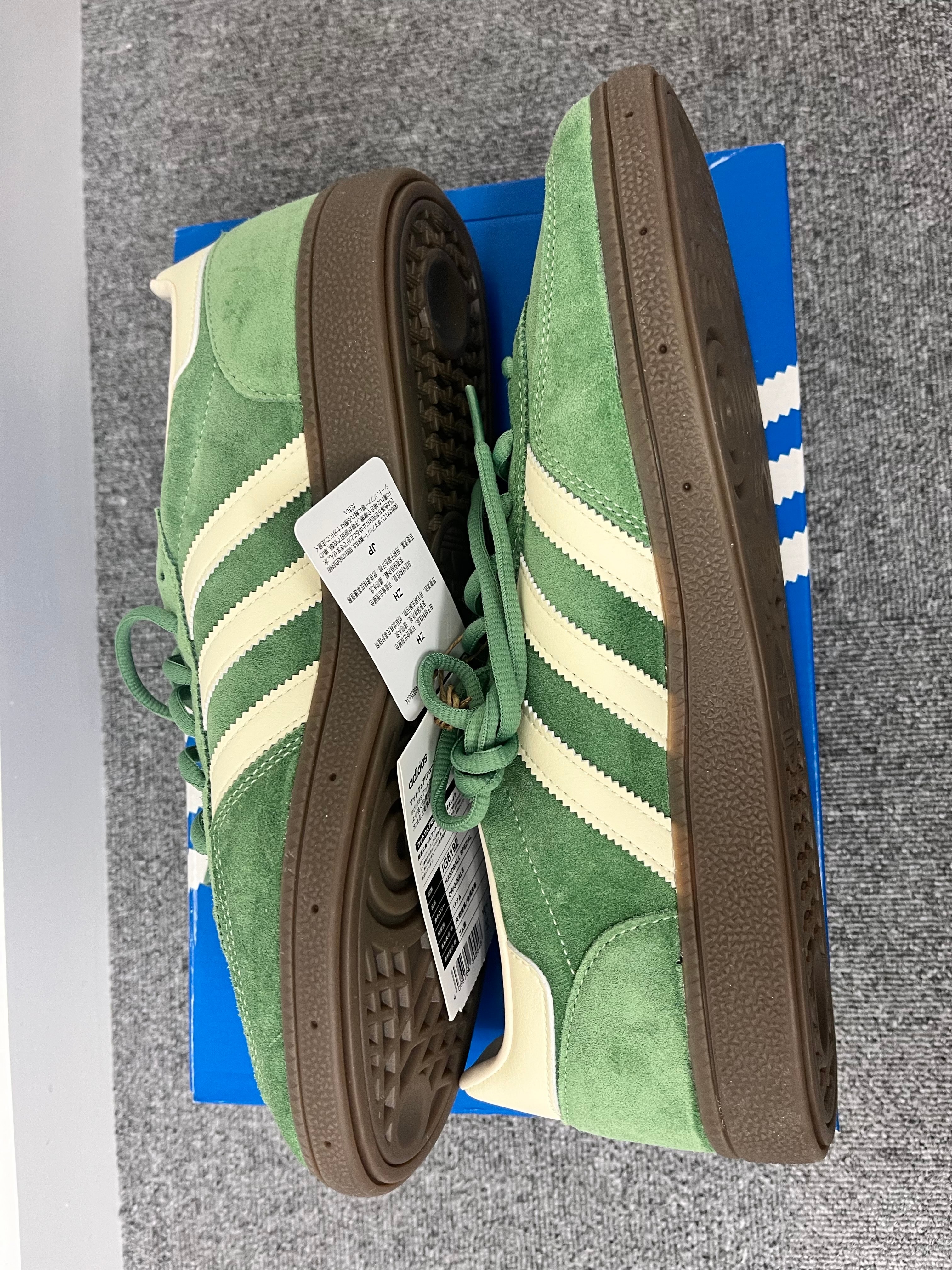 アディダス オリジナルス ハンドボール スペツィアル "プリラブドグリーン/クリームホワイト/クリスタルホワイト"