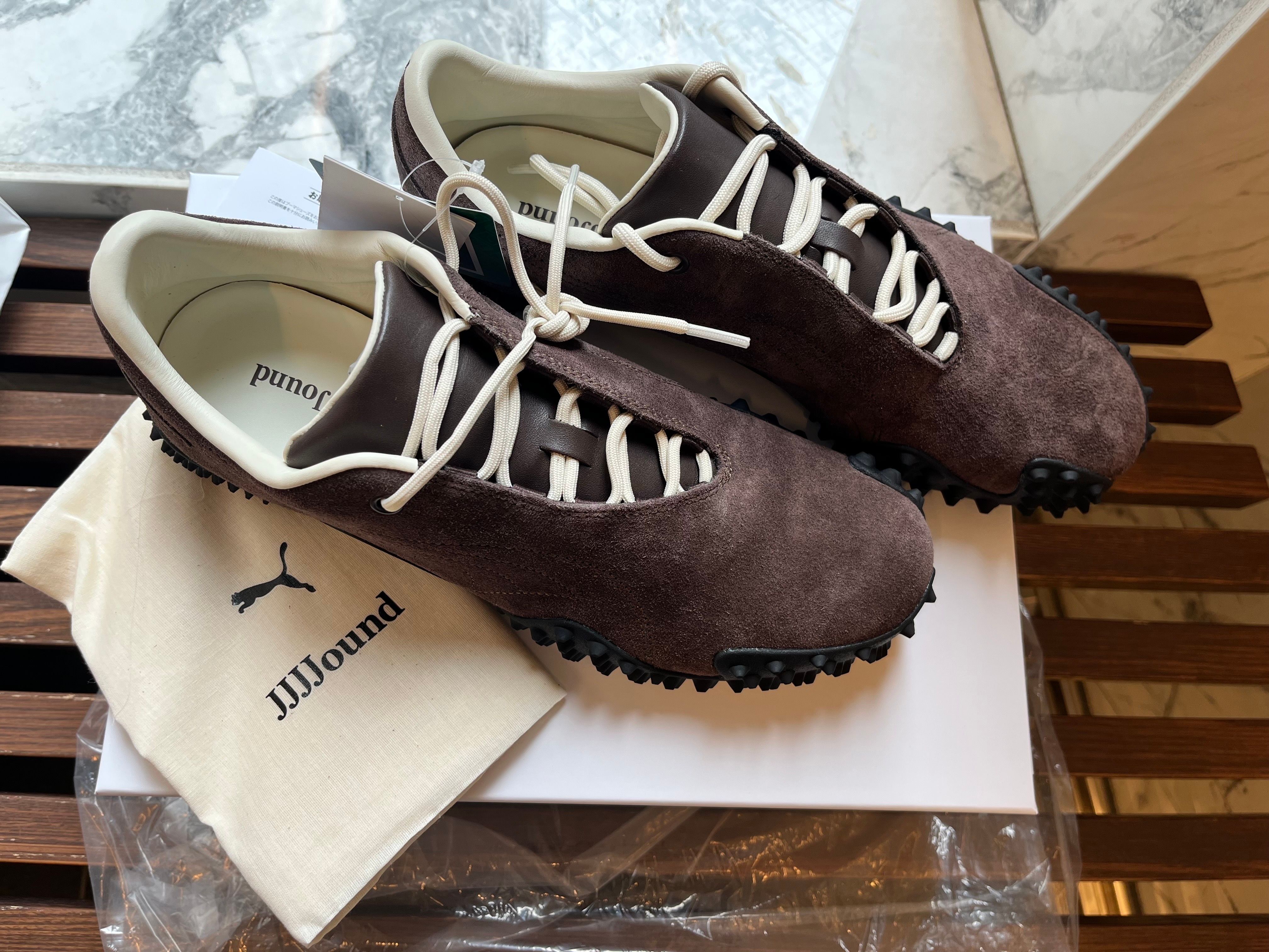 JJJJound × Puma Mostro "Dark Chocolate"