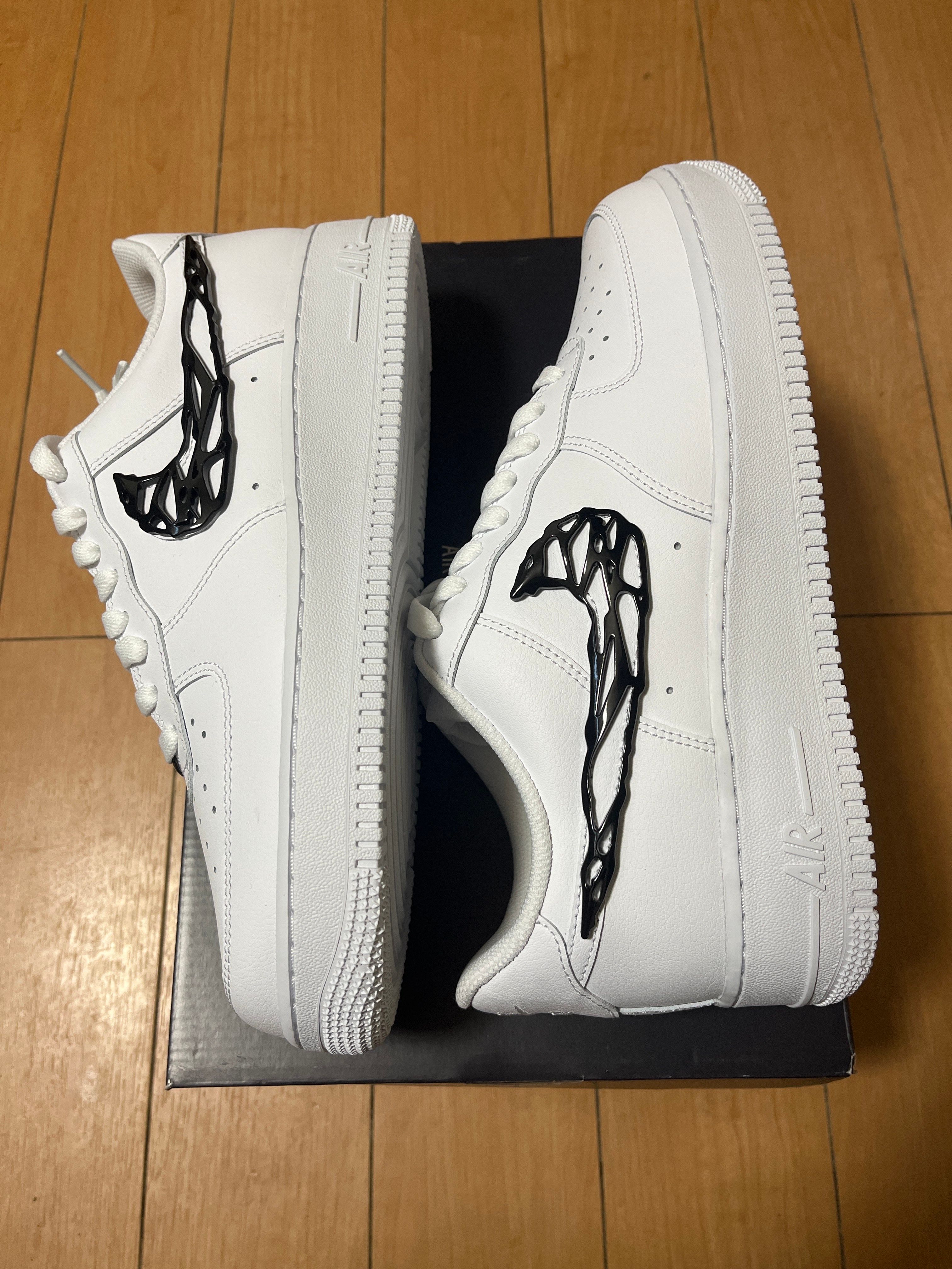 Nike Women's Air Force 1 Low '07 LX "Metal Swoosh/White/Black"