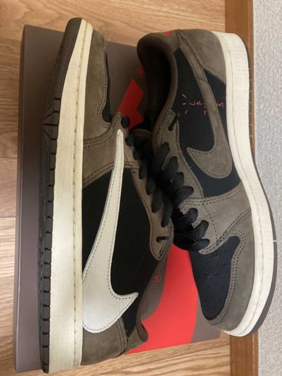 Travis Scott × Nike Air Jordan 1 Low OG SP-T "Black/Dark Mocha"