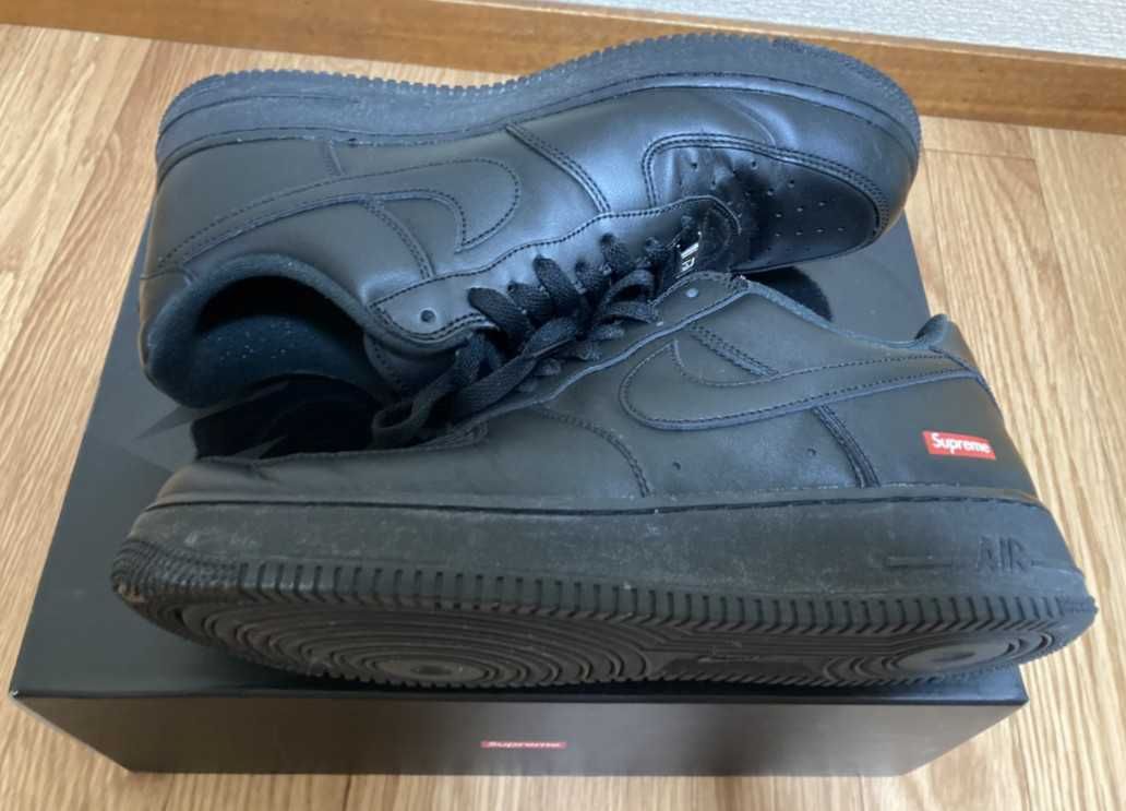 Supreme × Nike Air Force 1 Low "Black"