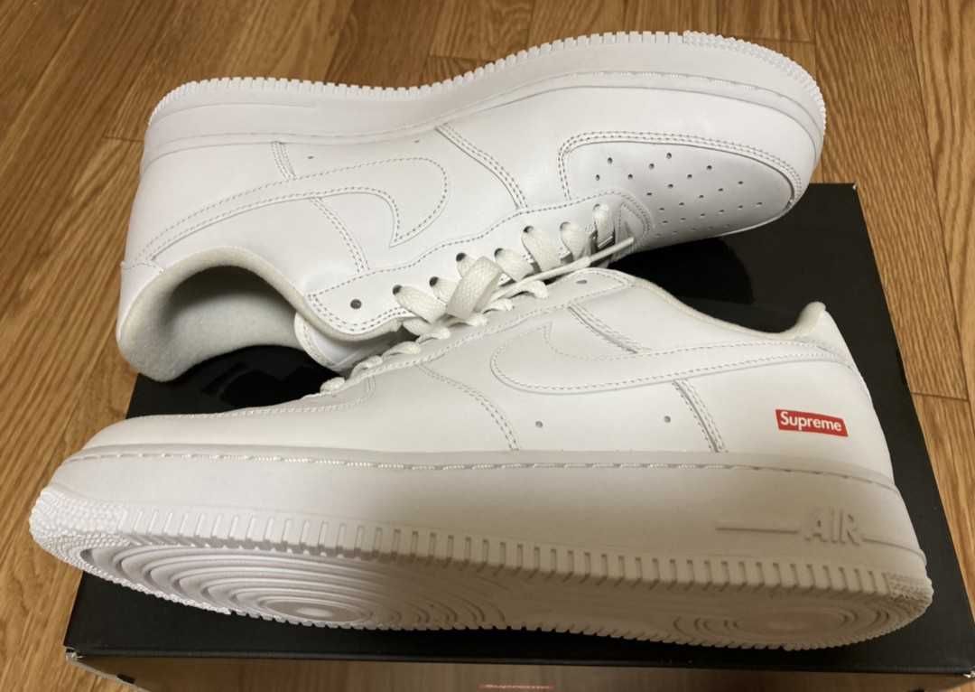 Supreme × Nike Air Force 1 Low "White"