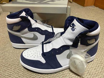 Nike Air Jordan 1 High OG CO.JP "White/Midnight Navy" (2020)(ブリーフケースなし)