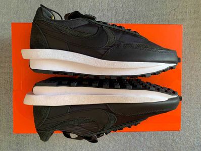 sacai × Nike LDV Waffle "Triple Black"