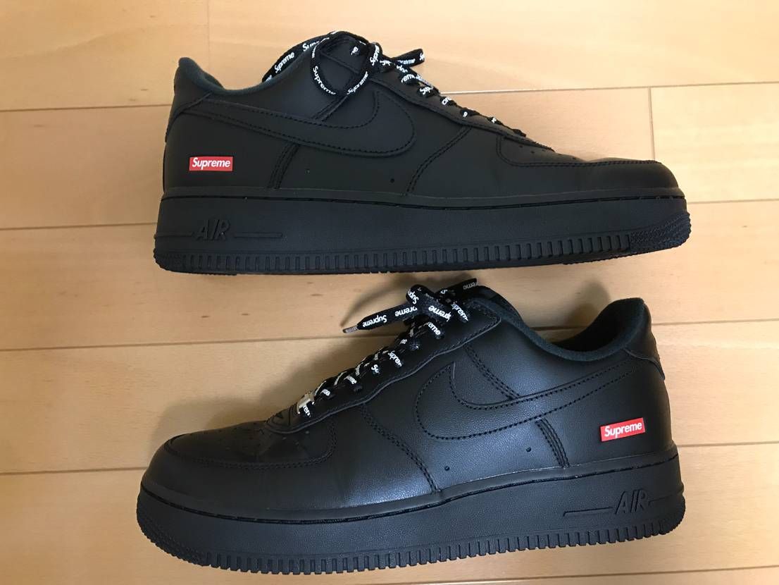 Supreme × Nike Air Force 1 Low "Black"