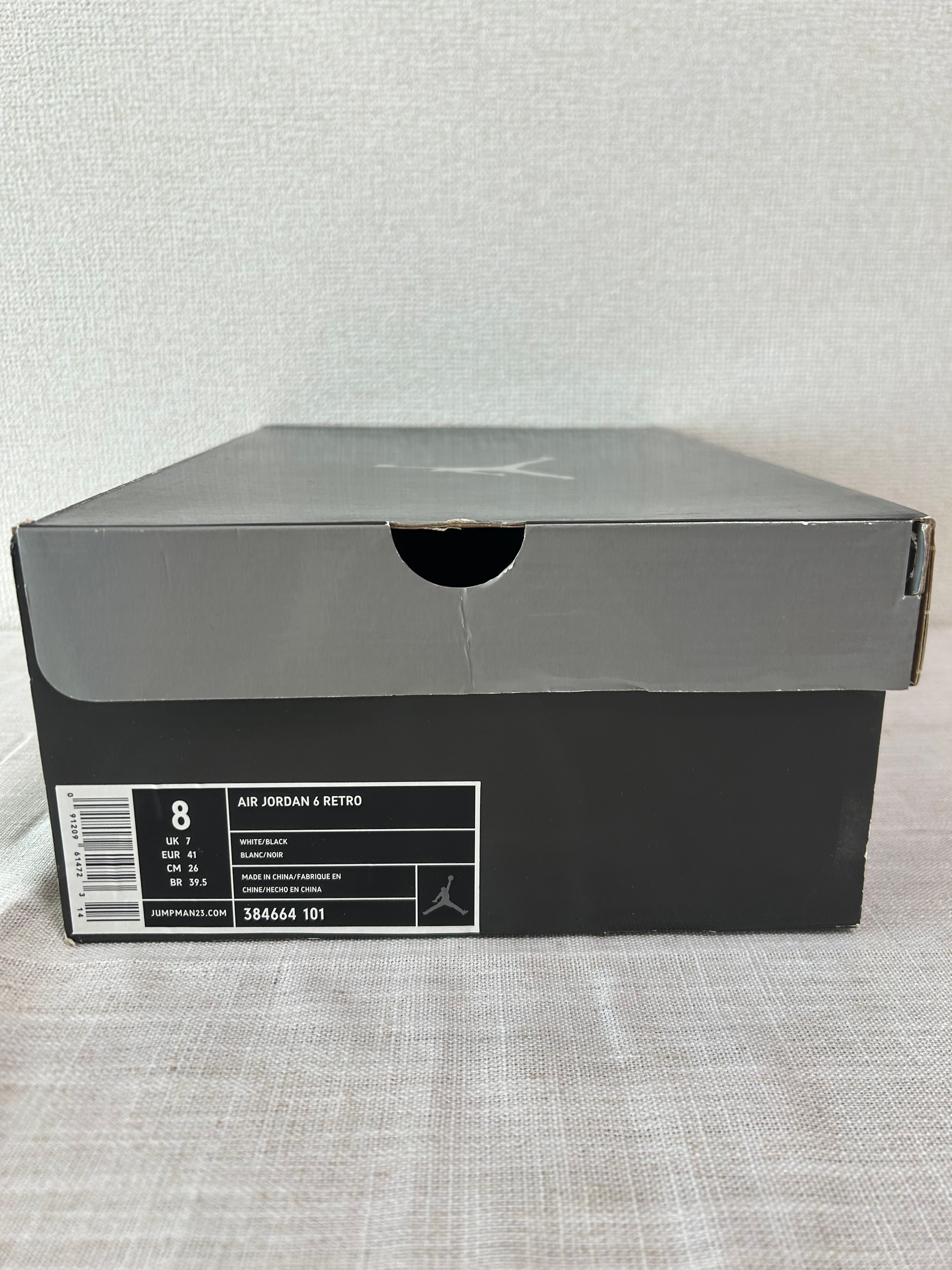 Nike Air Jordan 6 Retro "Oreo"