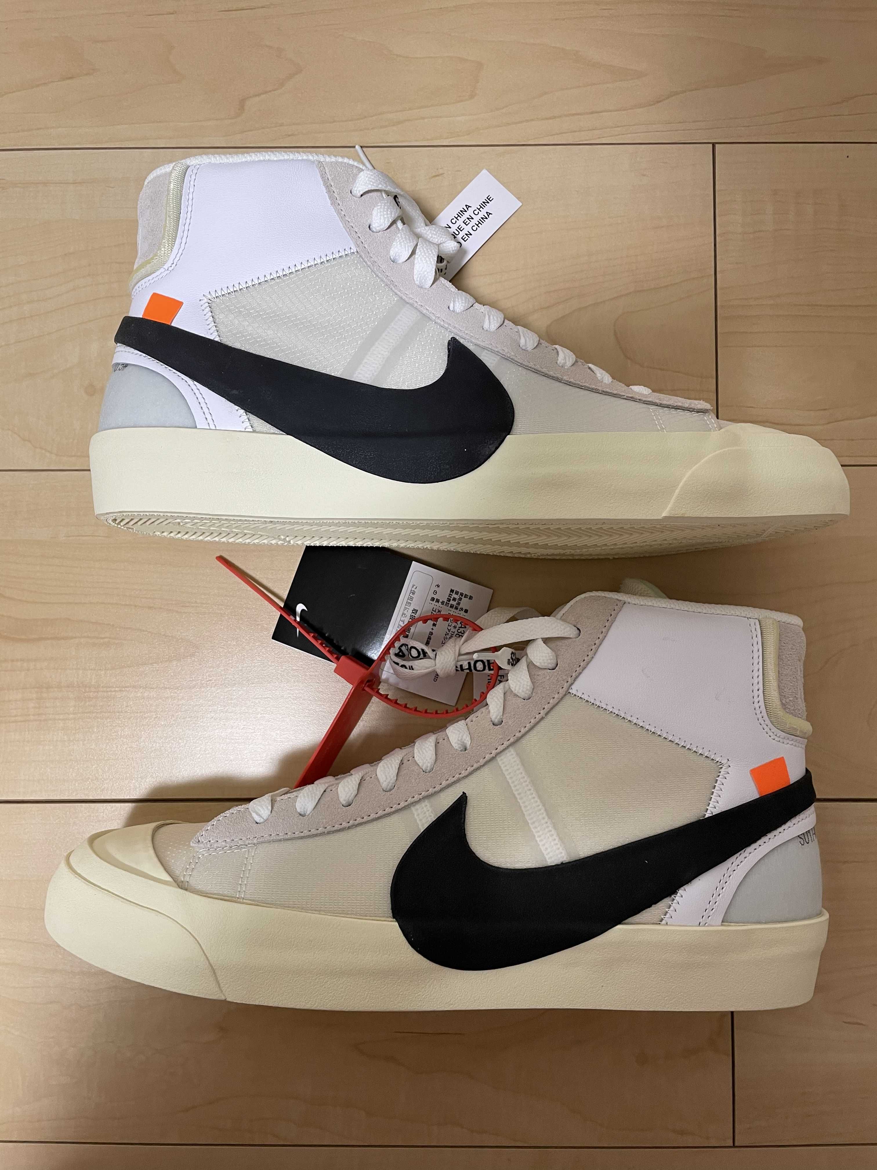 Off-White × Nike The Ten Blazer Mid "White"