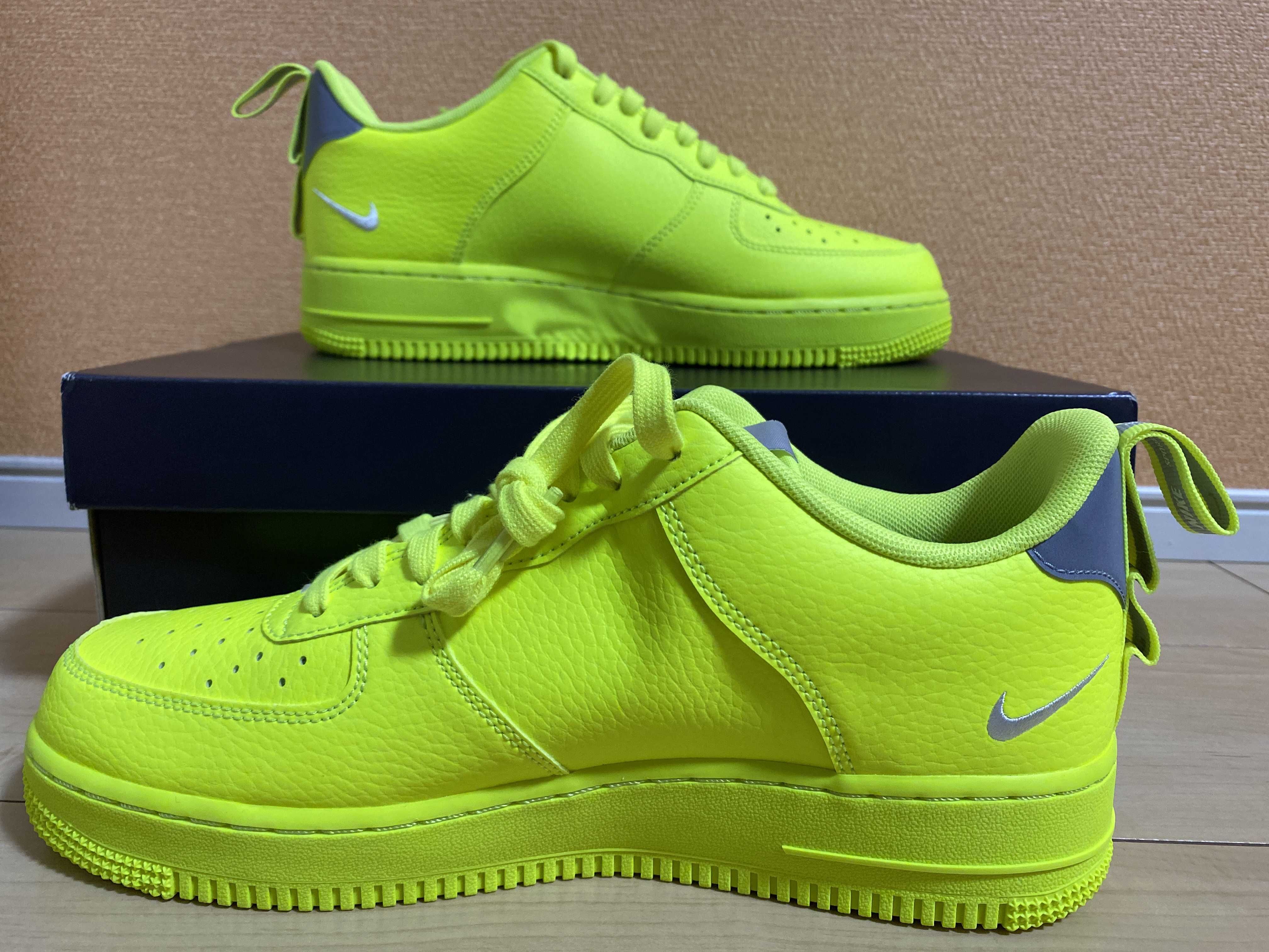 Nike Air Force 1 Low Utility "Volt/White/Black/Wolf Grey"