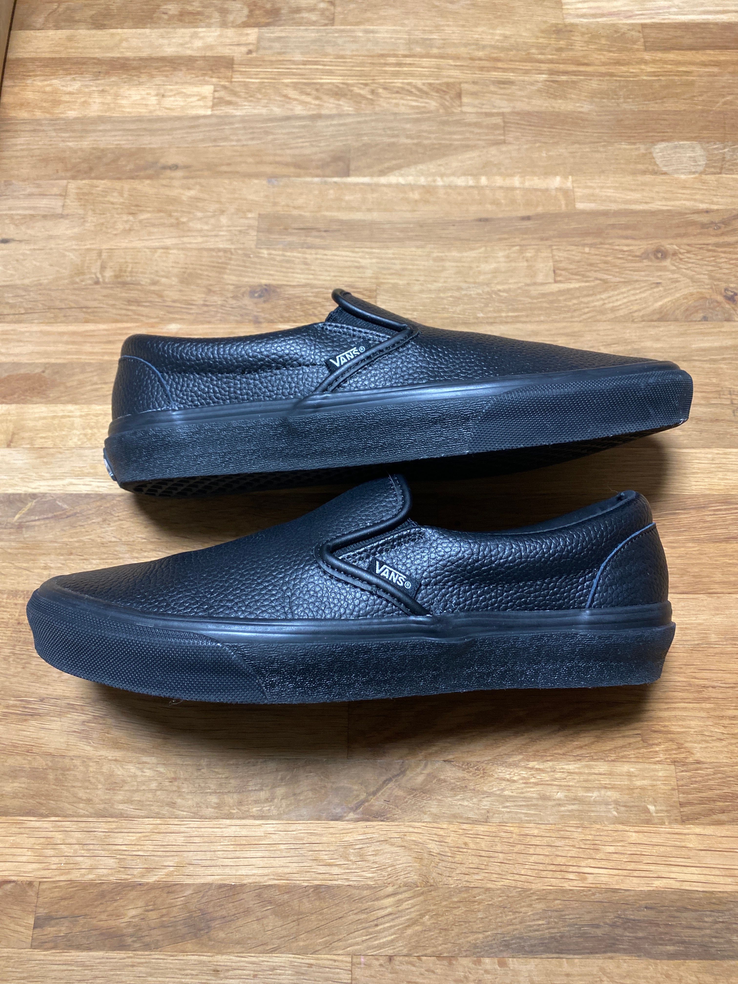 Vans Slip-On Leather "Black"