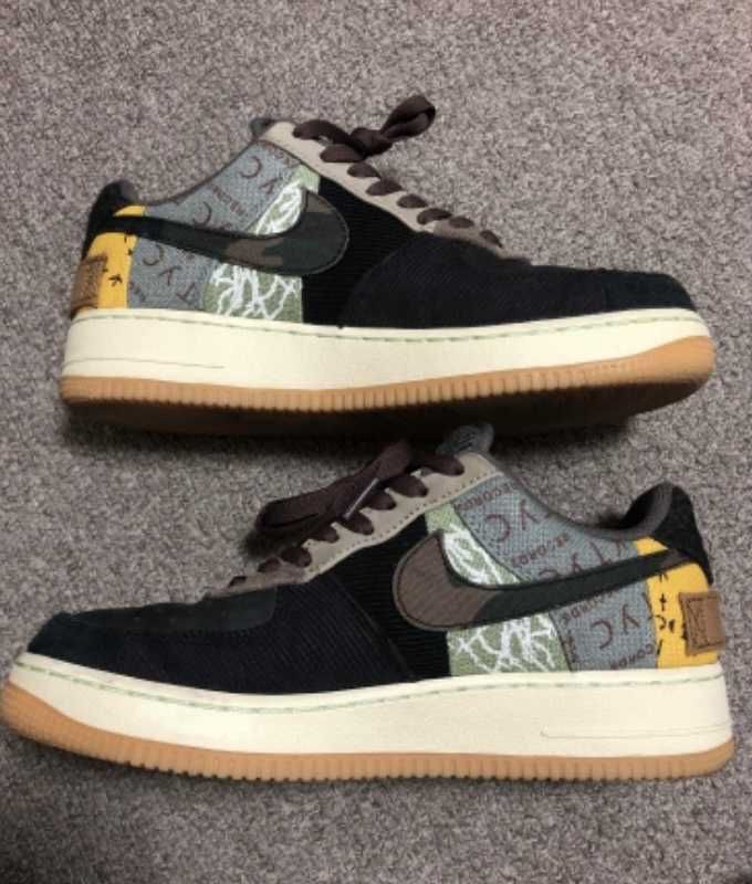 Travis Scott × Nike Air Force 1 Low Cactus Jack "Multi Color"