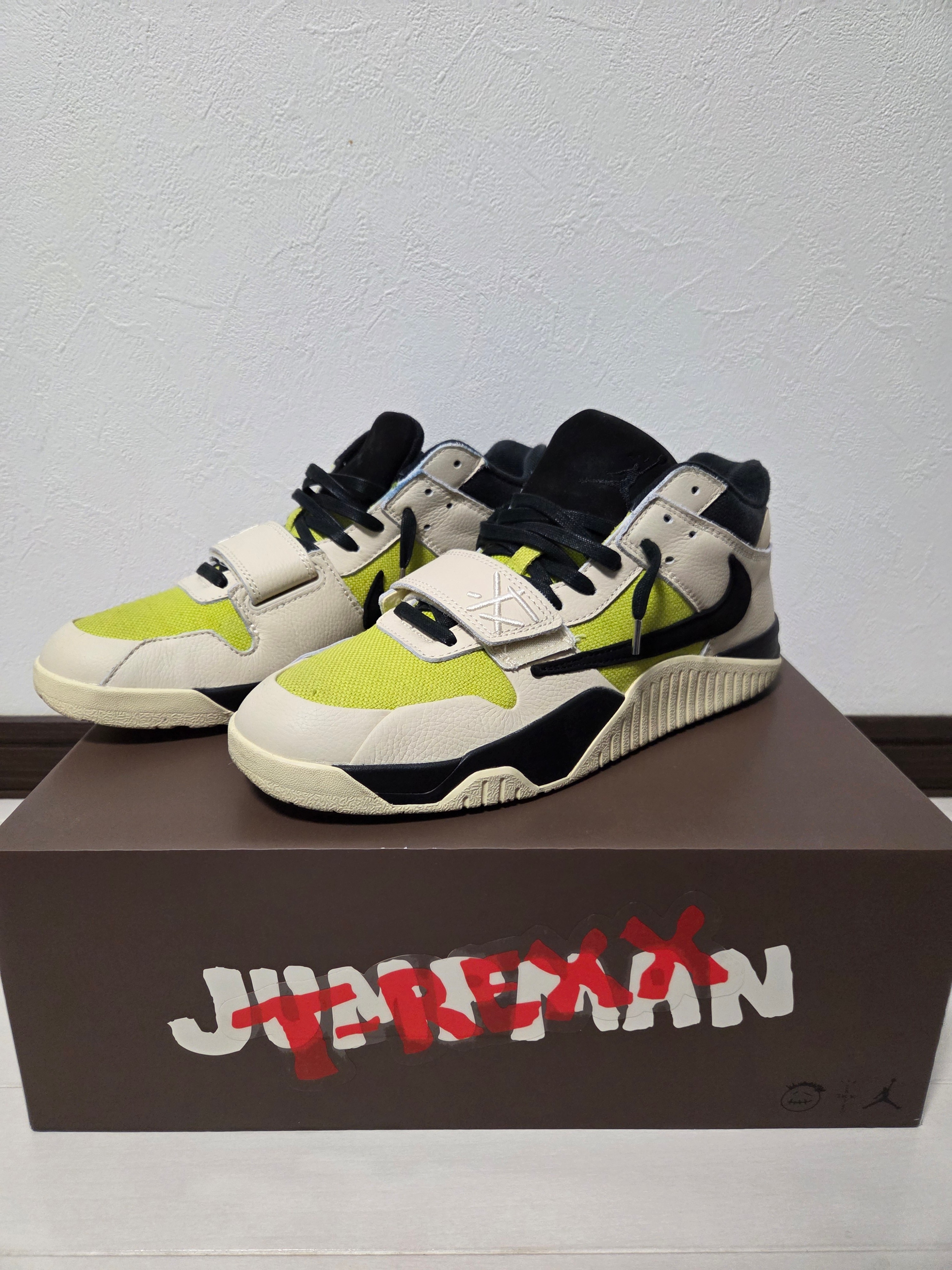 Travis Scott × Nike Jordan Jumpman Jack TR CJ1 T-Rexx "Bright Cactus"