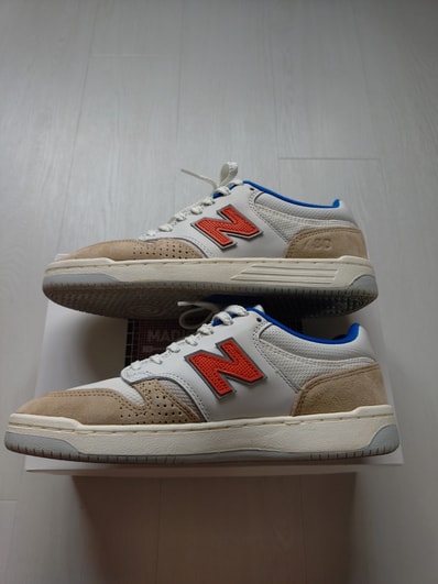 KITH × New Balance Numeric 480 Madison Square Garden "Tan Orange"