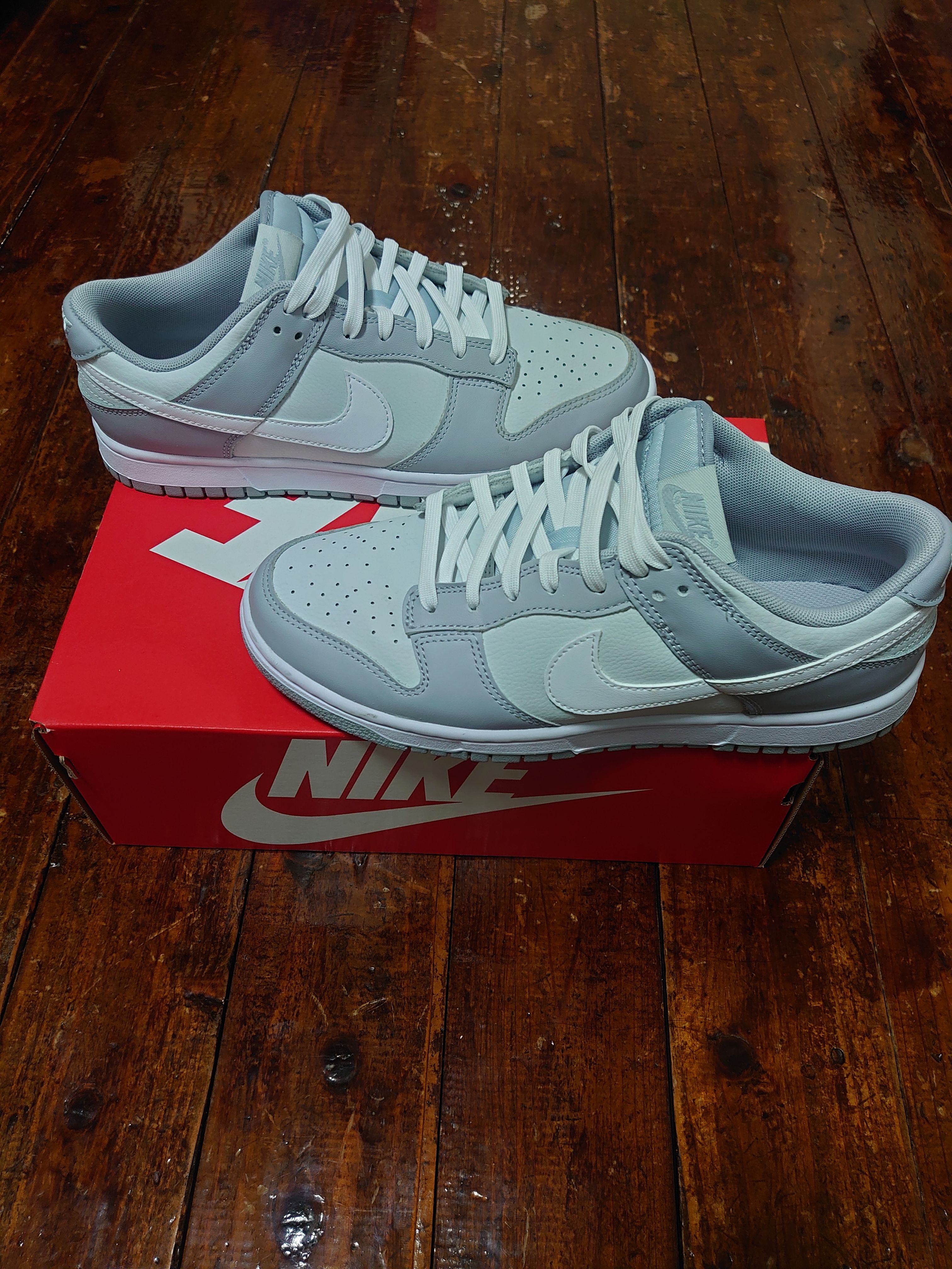 Nike Dunk Low "Pure Platinum/White/Wolf Gray"