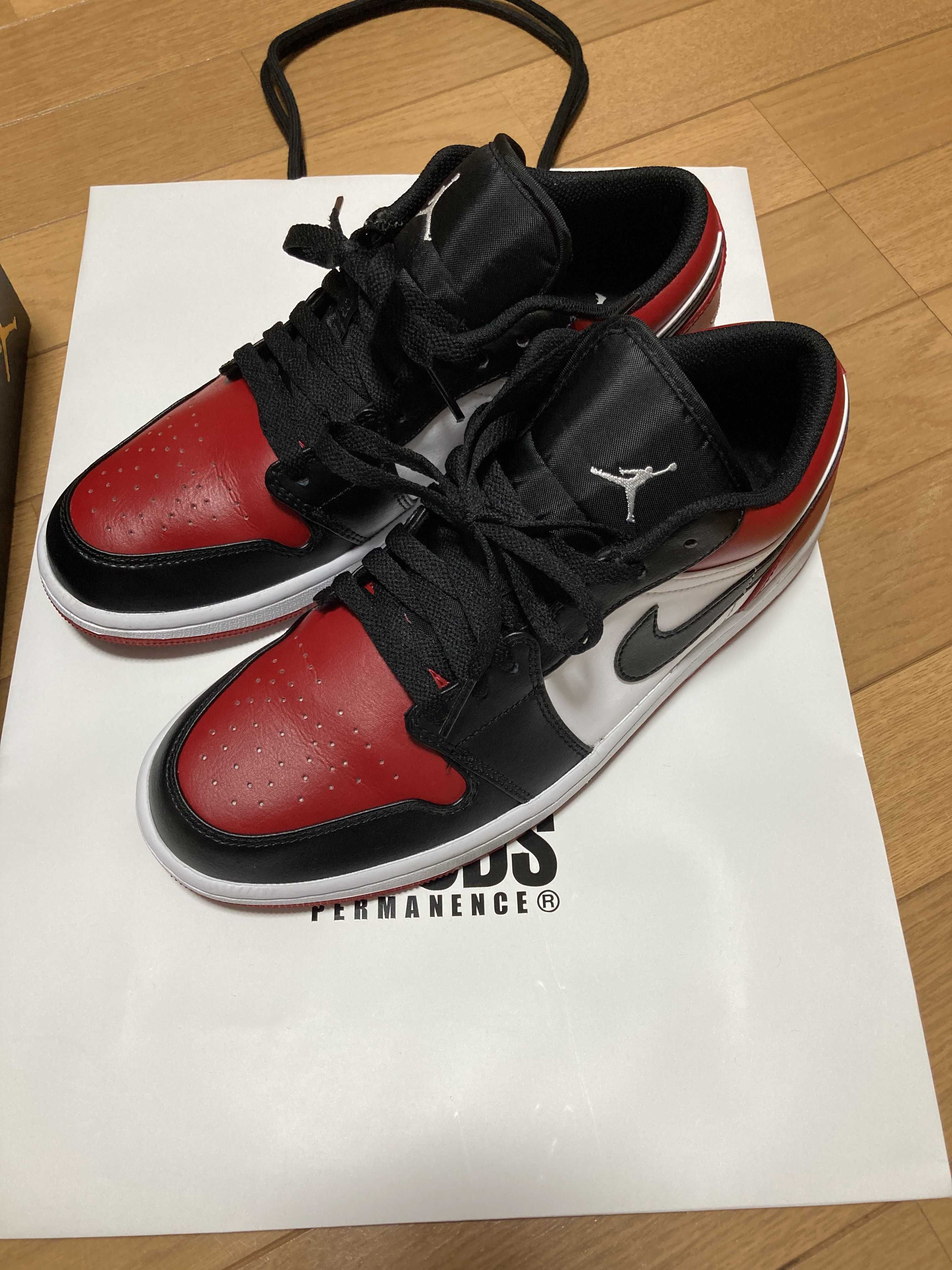 Nike Air Jordan 1 Low "Bred Toe"