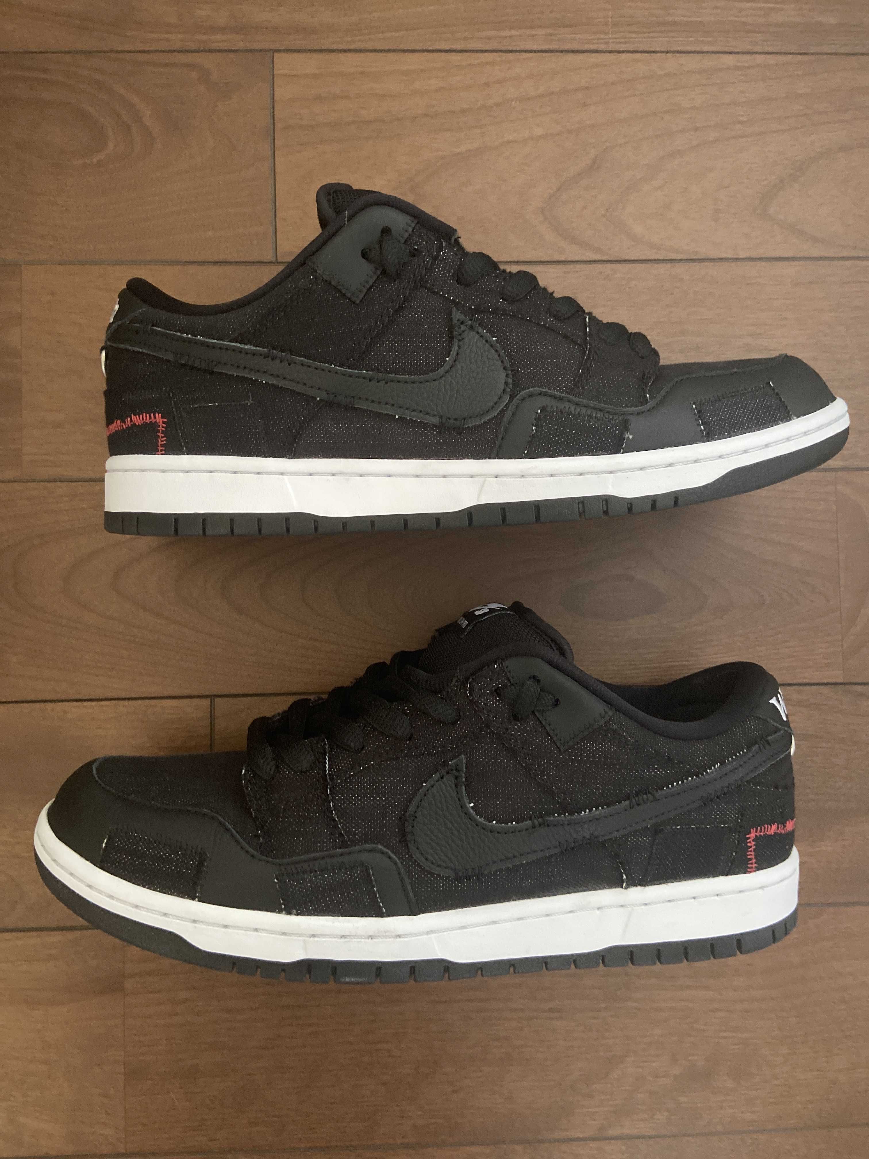 Wasted Youth × Nike SB Dunk Low "Black Denim"(Special Box) / VERDY