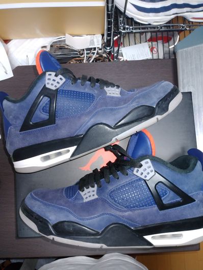 Nike Air Jordan 4 Retro WNTR "Loyal Blue/White/Black"